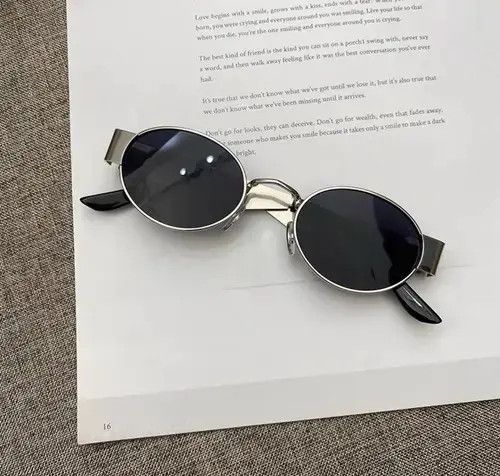 VIBE Vintage round frame sunglasses Size ONE SIZE - 1 Thumbnail