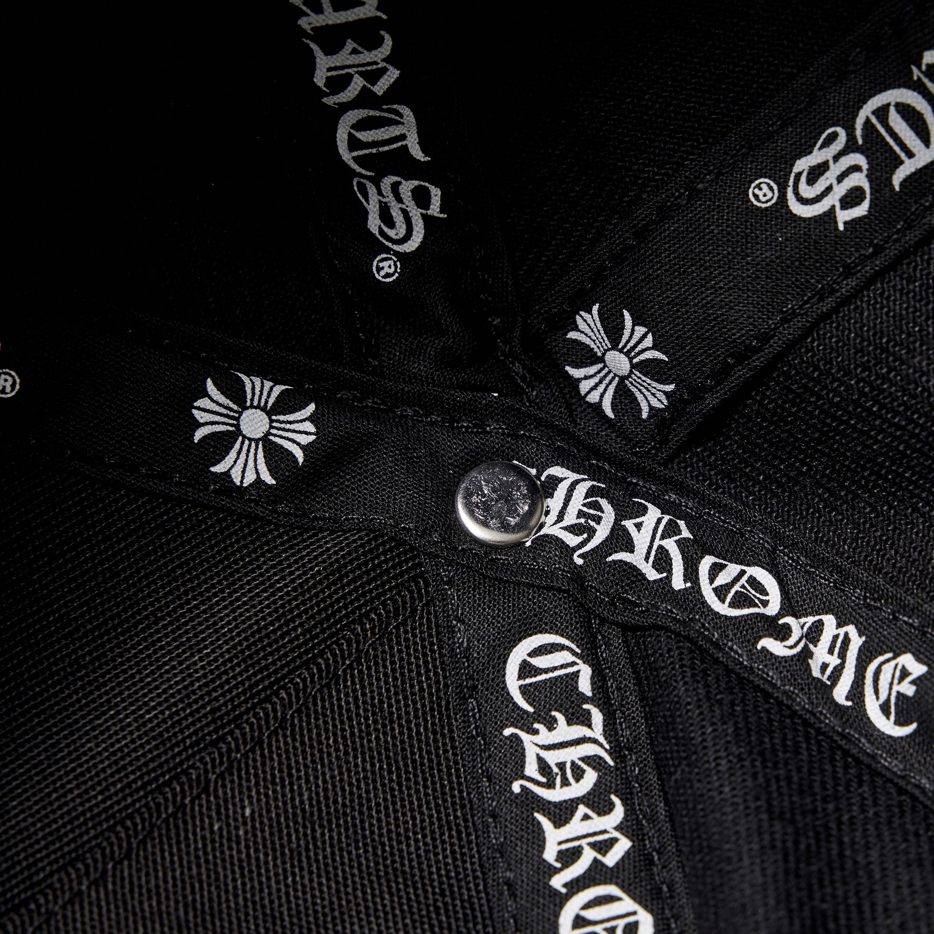 Chrome Hearts CHROME HEARTS Horseshoe Denim Hat BLACK Size ONE SIZE - 3 Thumbnail