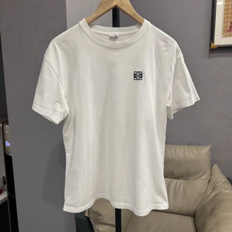 Loewe Loewe White Cotton Women's T-Shirt 0089 Size XS / US 0-2 / IT 36-38 - 1 Thumbnail