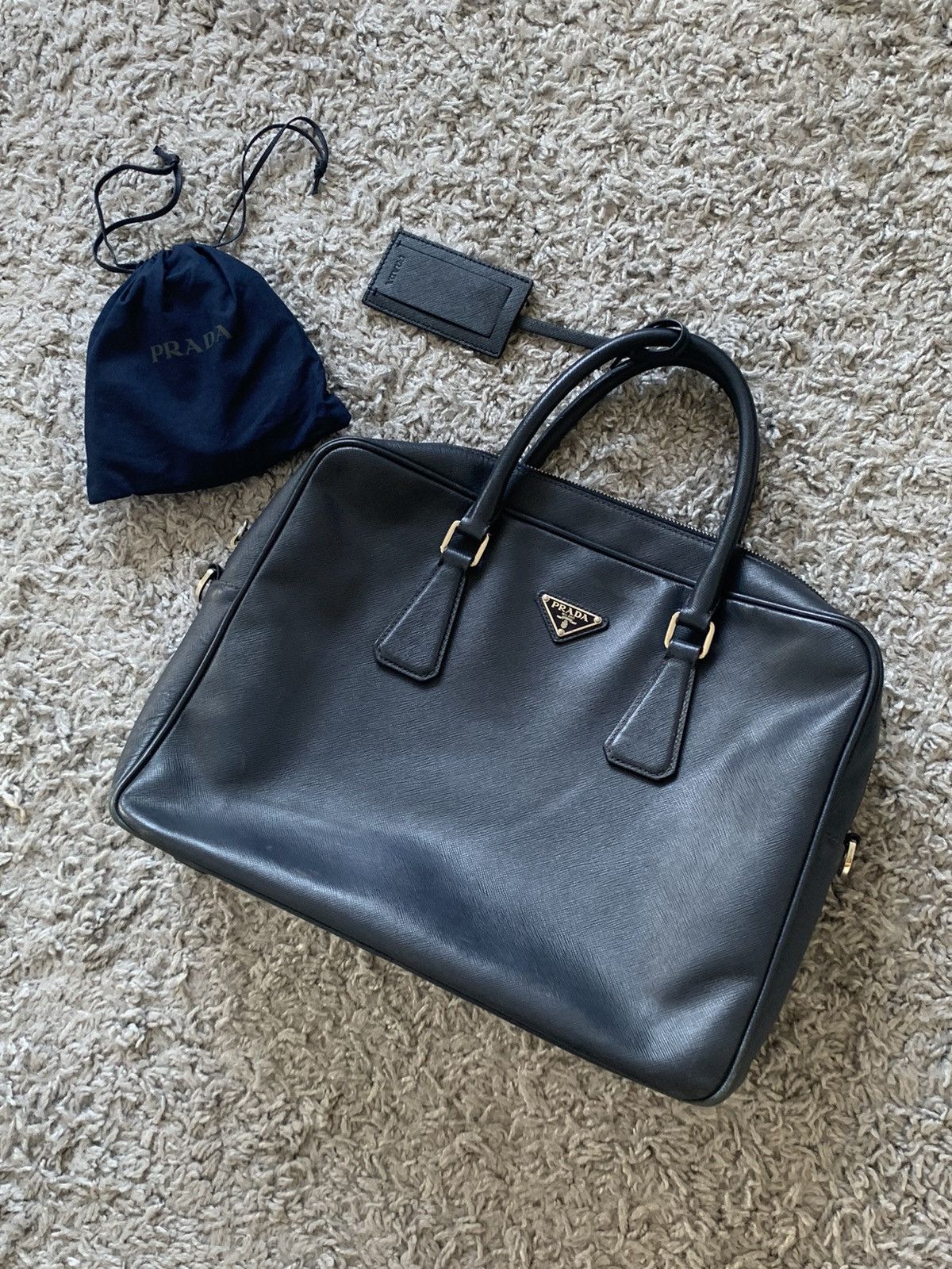 Prada AW1999 Prada Olive Shoulder Bag | Grailed