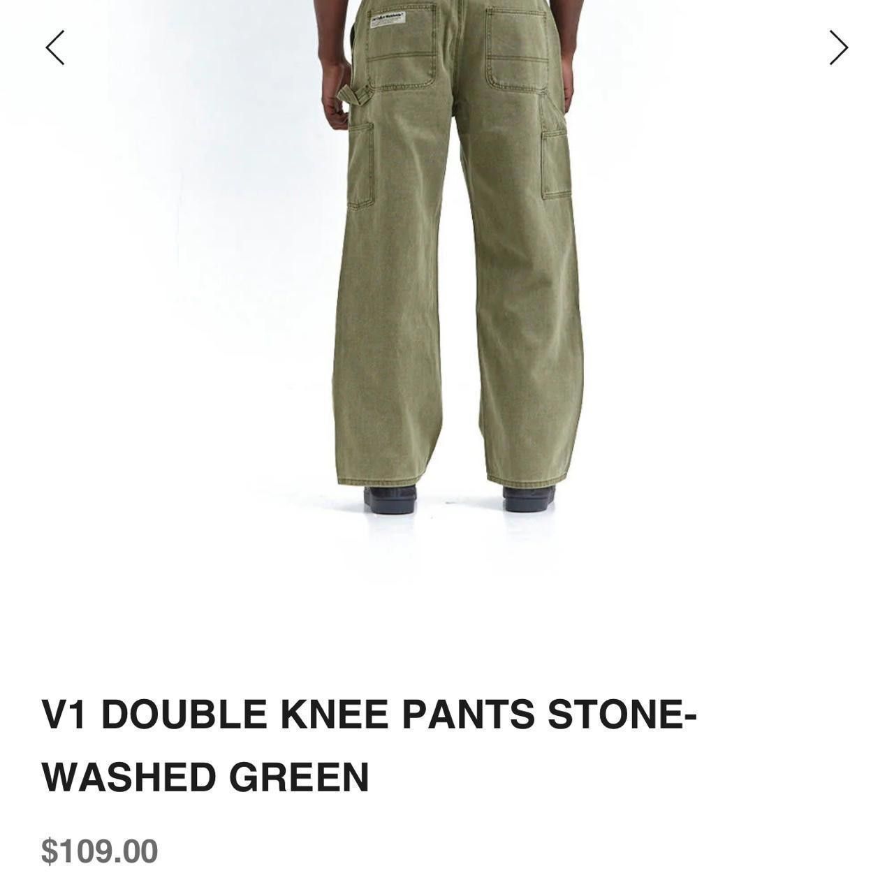 Designer Cold Culture Wide Fit Washed Green V1 Carpenters Pants Size US 28 / EU 44 - 5 Thumbnail