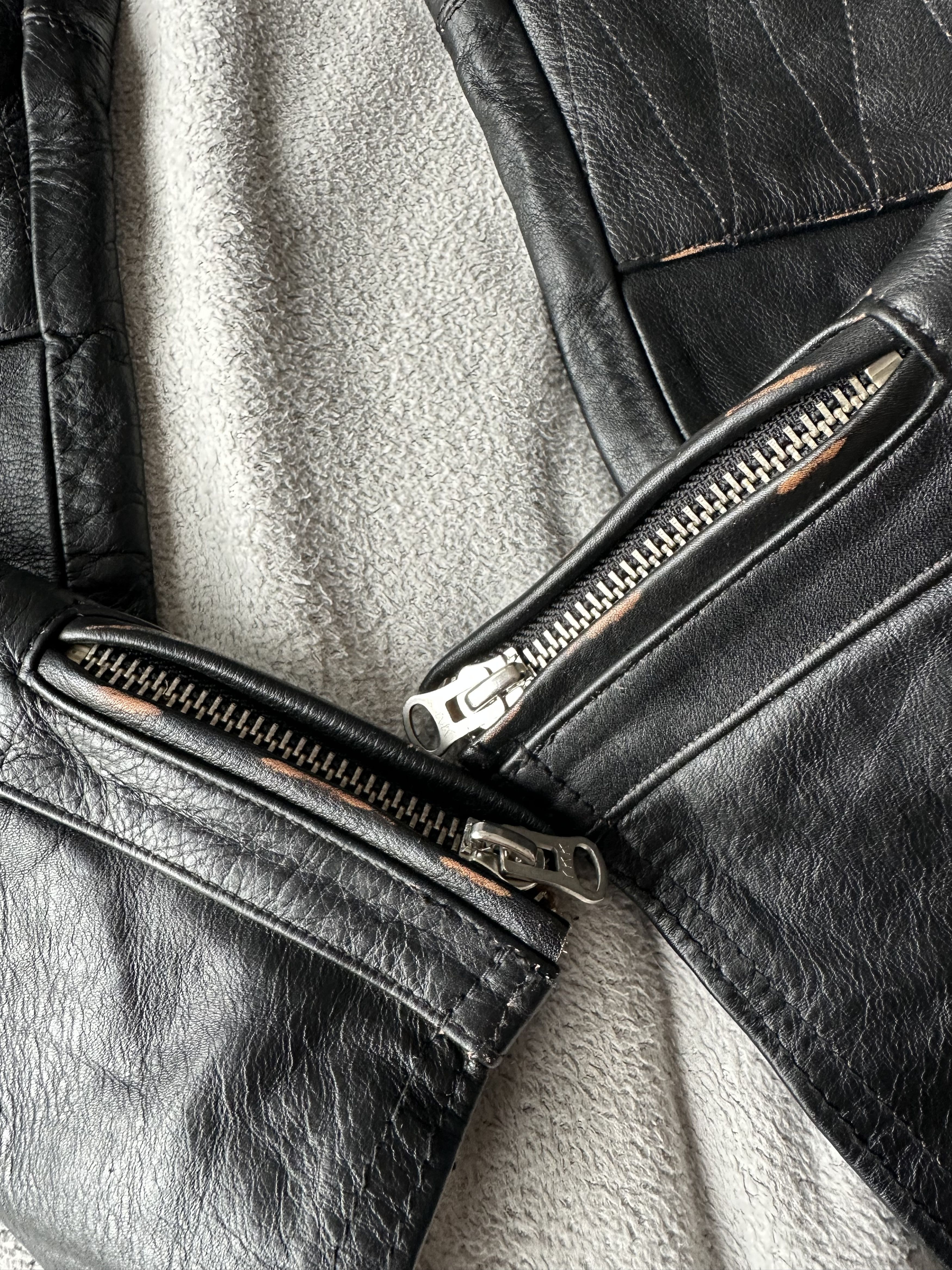 H&M × Isabel Marant Isabel Marant x H&M Leather Biker Pants Black Size 30" / US 8 / IT 44 - 5 Thumbnail