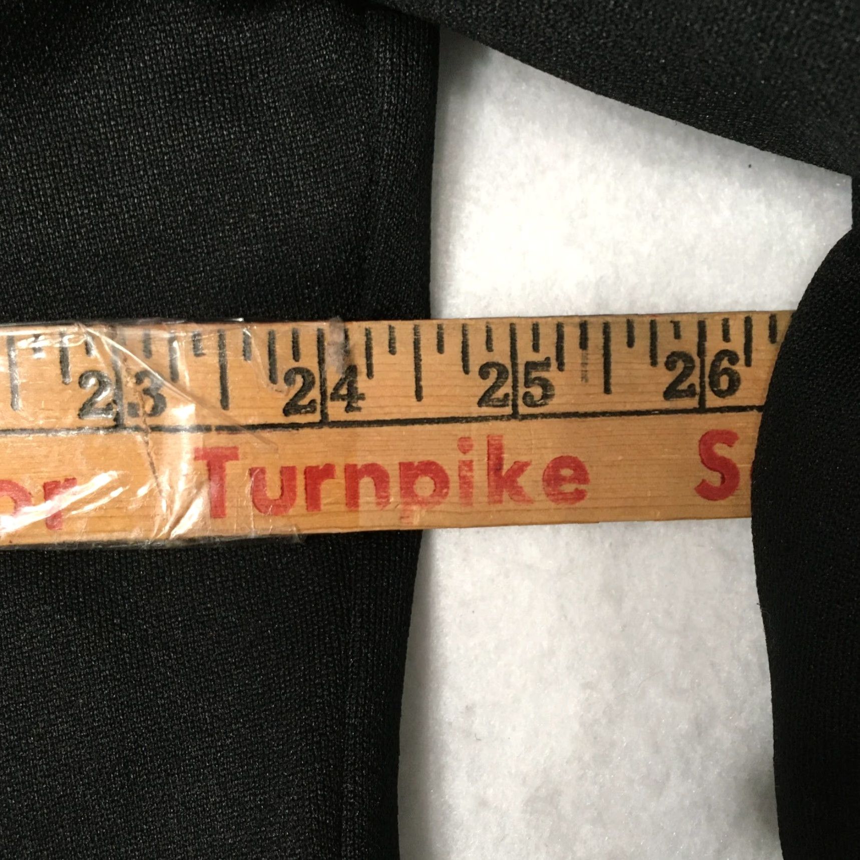 Vintage VINTAGE London Lass Shirt XL Black Cotton Woven Button-Up Zip Collar Spread USA 1970s 70s Distress Mens Size US XL / EU 56 / 4 - 6 Thumbnail