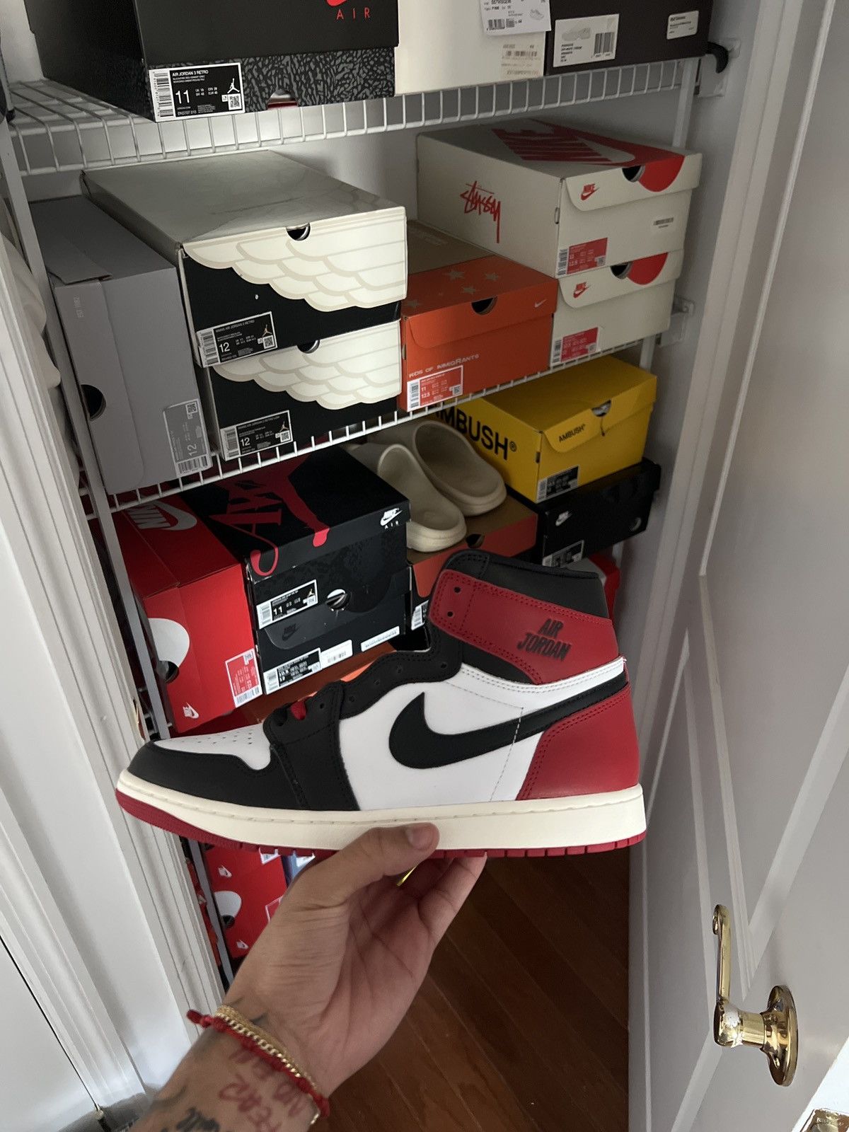 Jordan Brand × Nike Black toe 1 Size US 10.5 / EU 43-44 - 1 Thumbnail