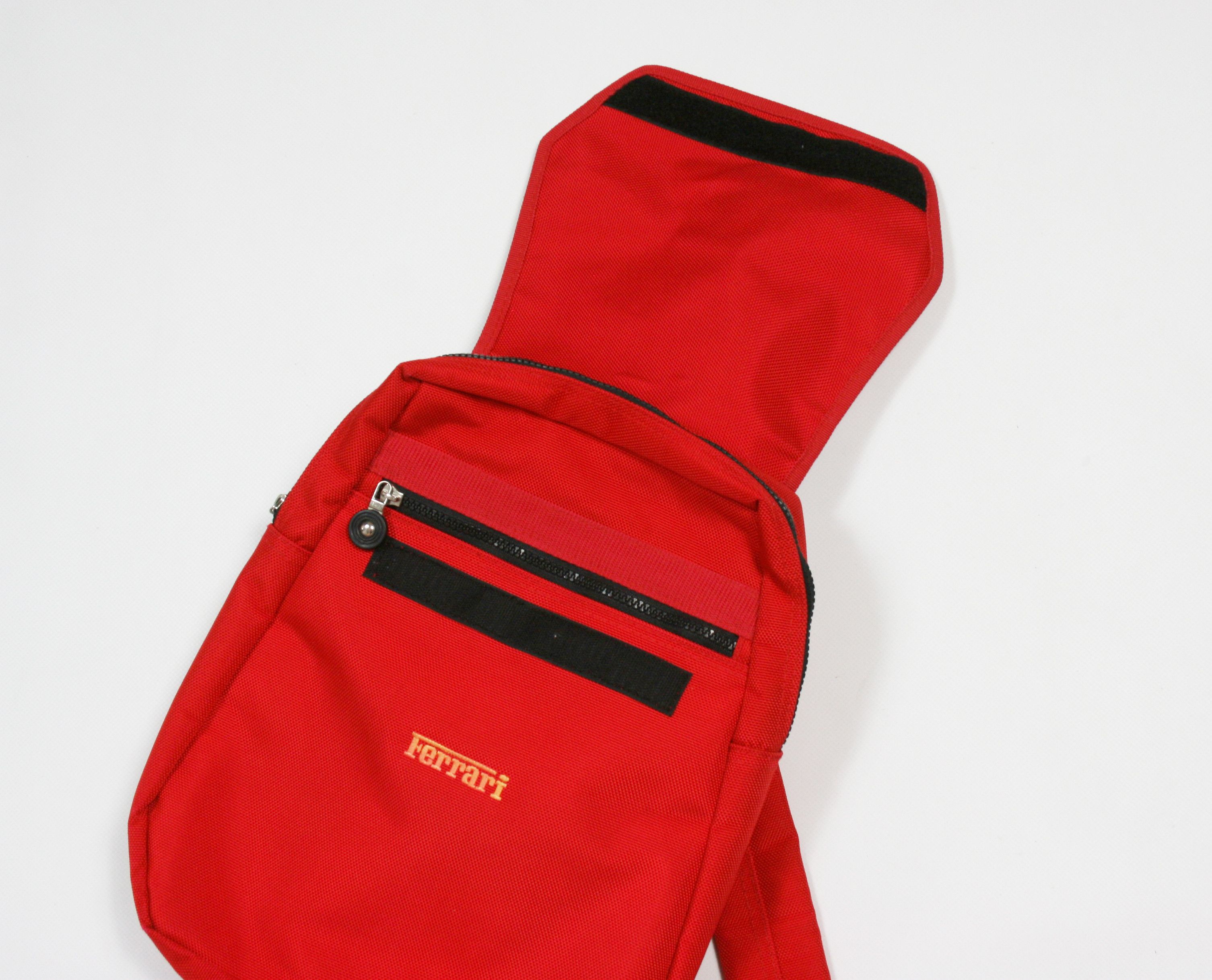 Ferrari 1995 Logo Small Y2K Backpack Vintage Size ONE SIZE - 3 Thumbnail