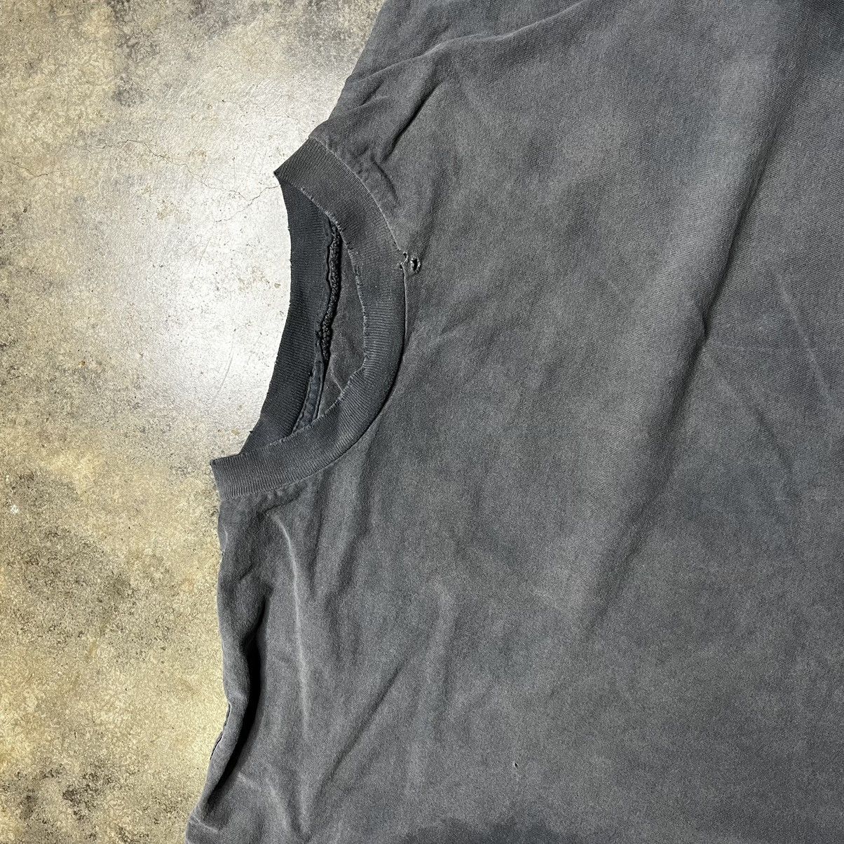 Vintage vintage blank black distressed tshirt Size US XL / EU 56 / 4 - 6 Thumbnail