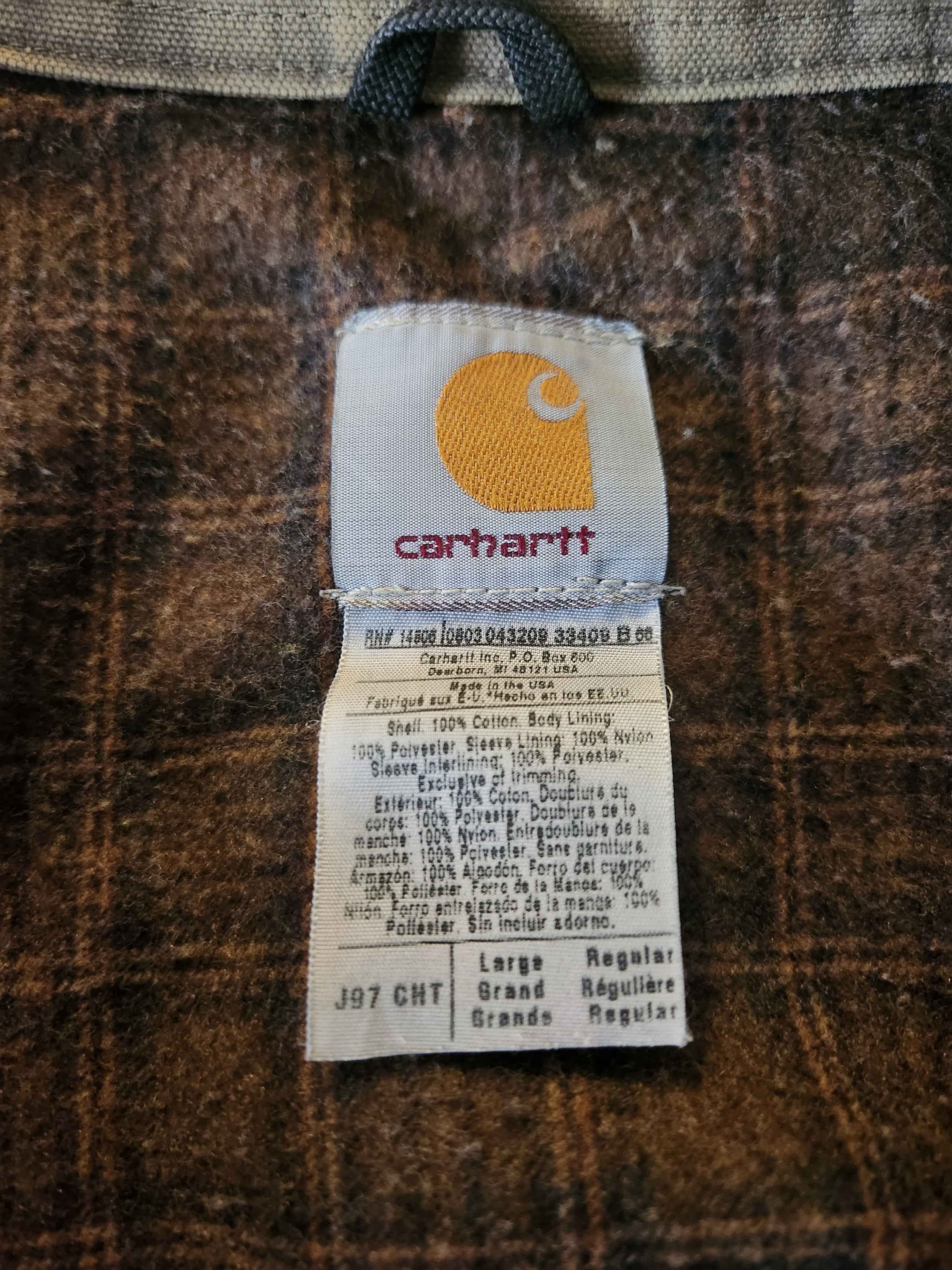 Carhartt Vintage Carhartt Work Jacket Size US L / EU 52-54 / 3 - 4 Thumbnail