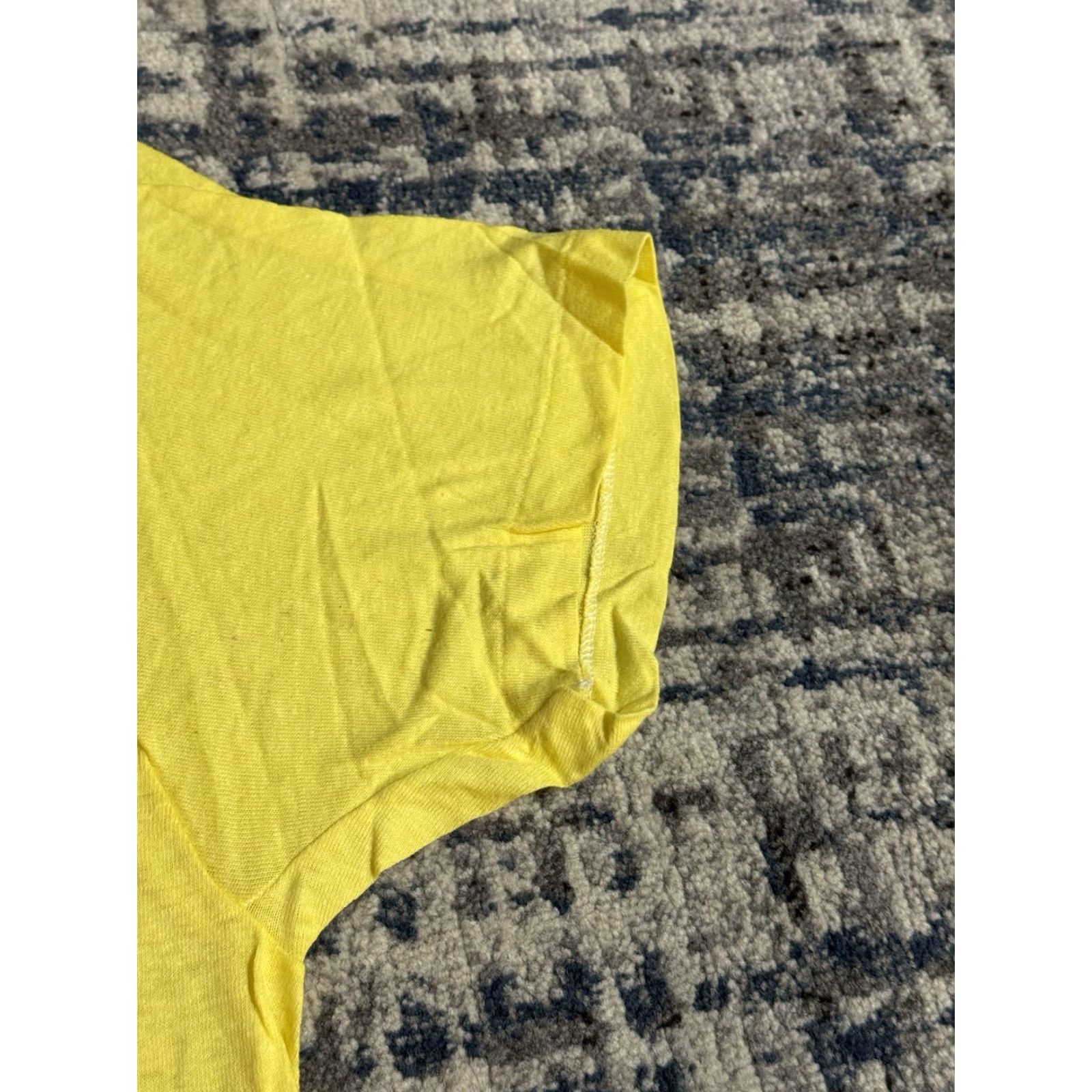 Hanes VINTAGE Hanes Camel Lights T-Shirt 1980s Deadstock W/ Bag Yellow L Men Short Sleeve Crew Neck 80s Advertising Racing Cars Motorcycle Sunmer Size US L / EU 52-54 / 3 - 5 Thumbnail