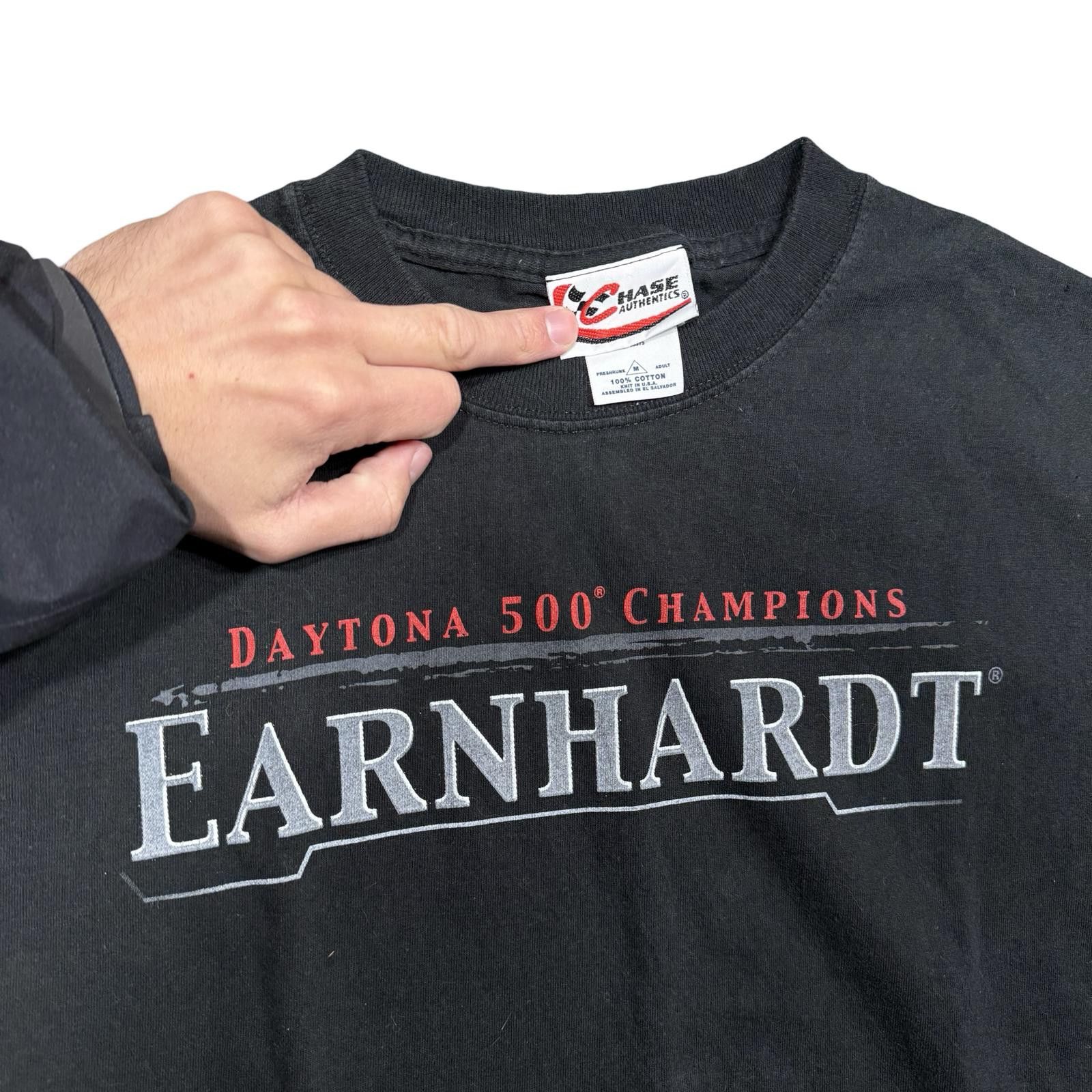 Chase Authentics Vintage Chase Authentics Dale Earnhardt Daytona 500 T-Shirt Size US M / EU 48-50 / 2 - 3 Thumbnail
