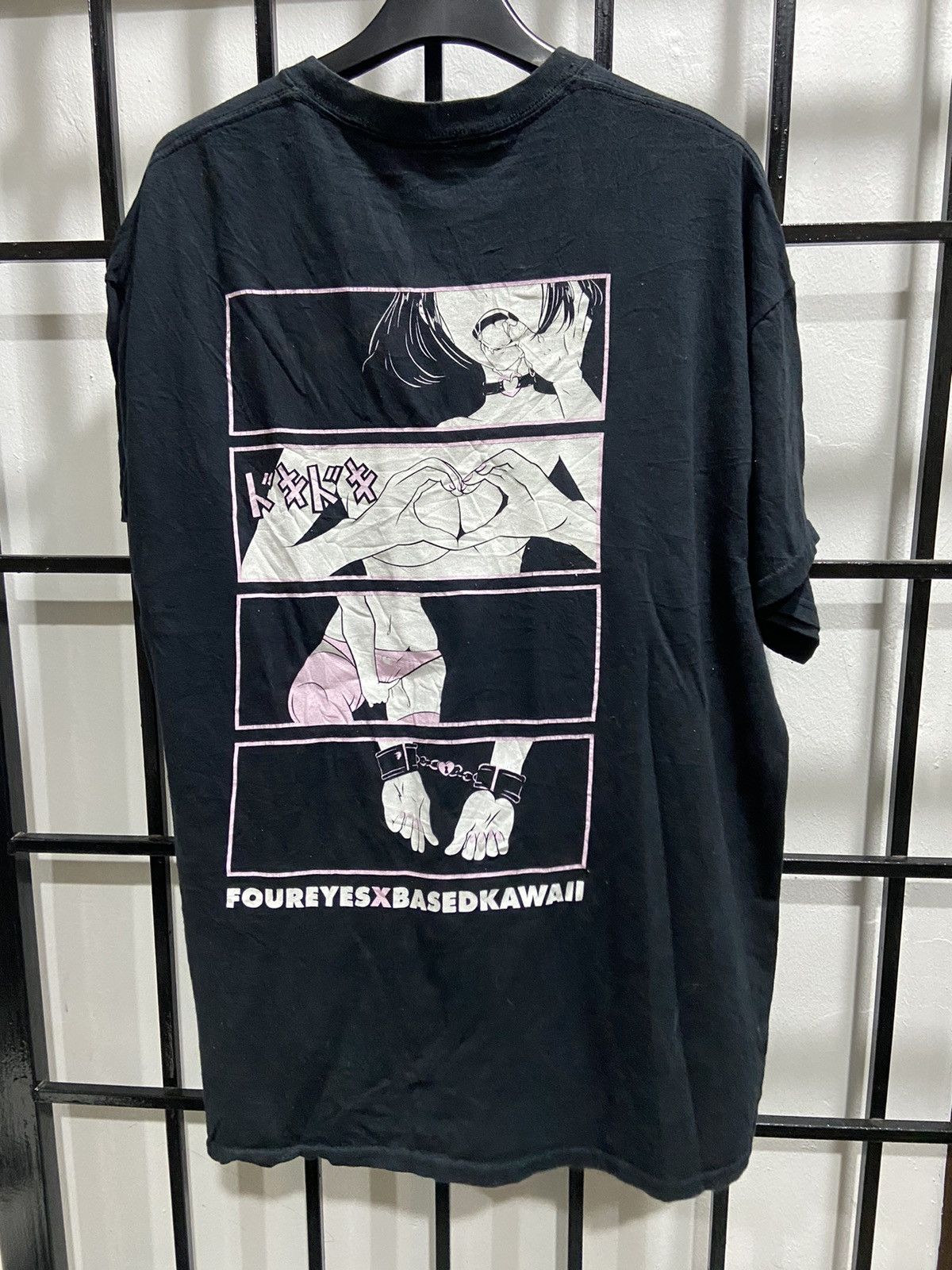 FoureyesXBasedKawaii anime hentai tshirt