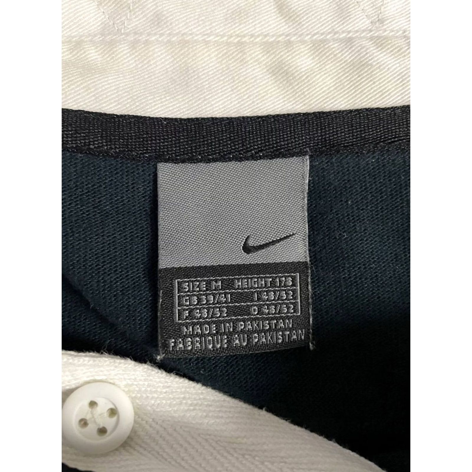 Nike Nike Mens Polo Shirt Rugby Cotton Black Long Sleeve Collared Size M Size US M / EU 48-50 / 2 - 5 Thumbnail