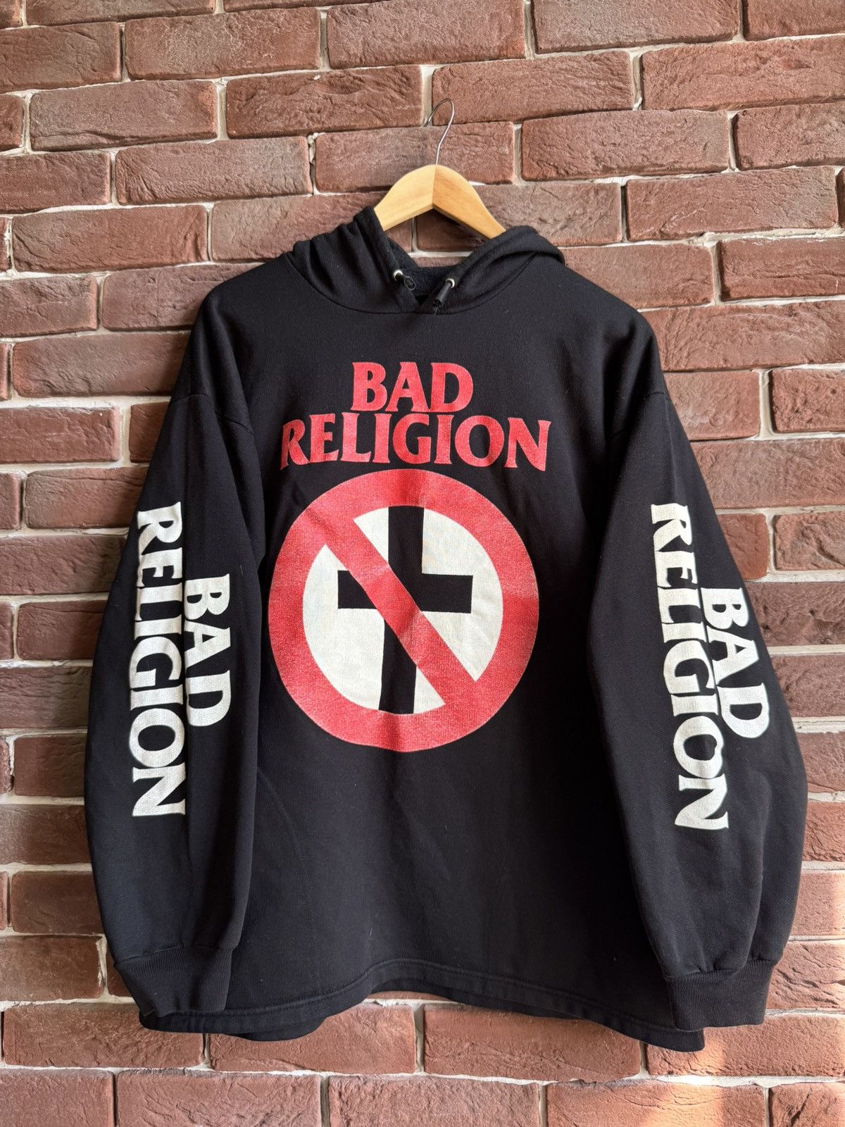 Band Tees Vintage 90s Bad Religion Band Hoodie Black Flag Blink-182 XL Size US L / EU 52-54 / 3 - 1 Thumbnail