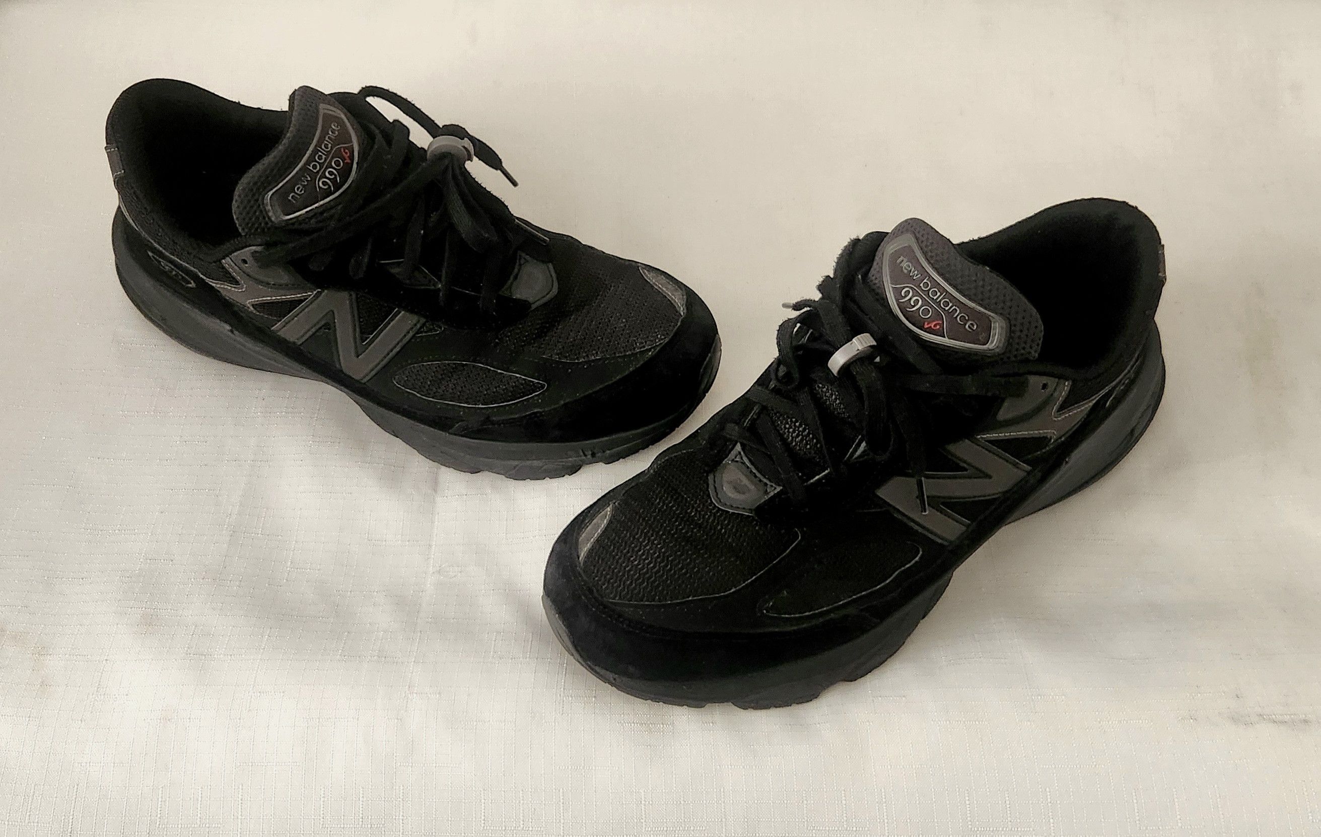 New Balance New Balance 990v6 Made in USA Triple Black SZ 11.5 X-Wide 4E Size US 11.5 / EU 44-45 - 3 Thumbnail