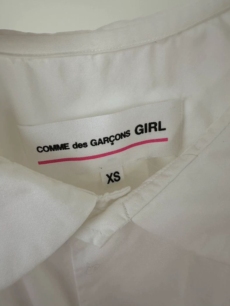Comme des Garcons Comme Des Garcons Round neck white shirt Size XS / US 0-2 / IT 36-38 - 2 Thumbnail