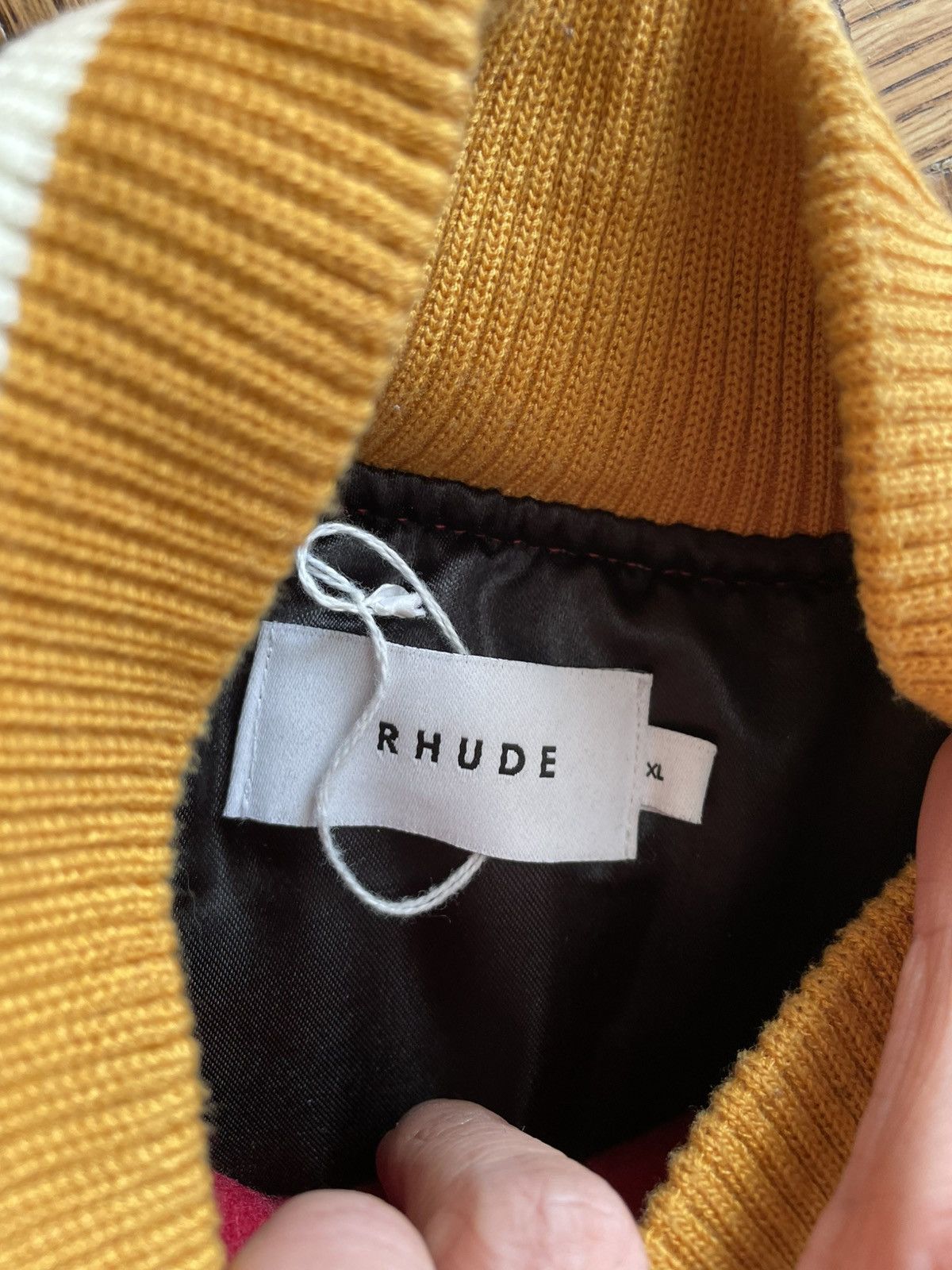 Rhude Rhude Bull Market Embroidered Varsity Jacket Size US XL / EU 56 / 4 - 6 Thumbnail