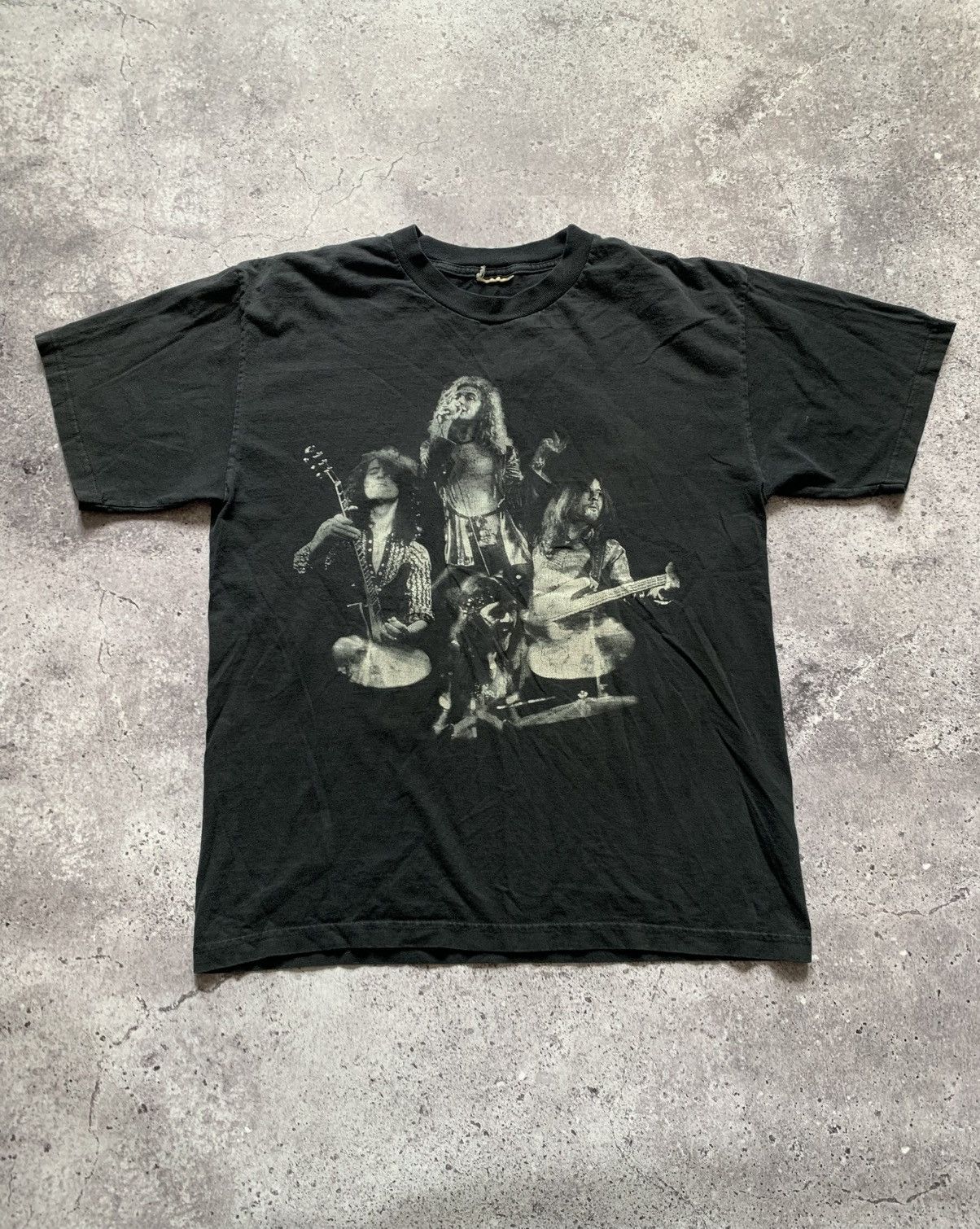 Band Tees 🔥VINTAGE LED ZEPPELIN ZOSO 90s T-SHIRT TEE Size US L / EU 52-54 / 3 - 1 Thumbnail