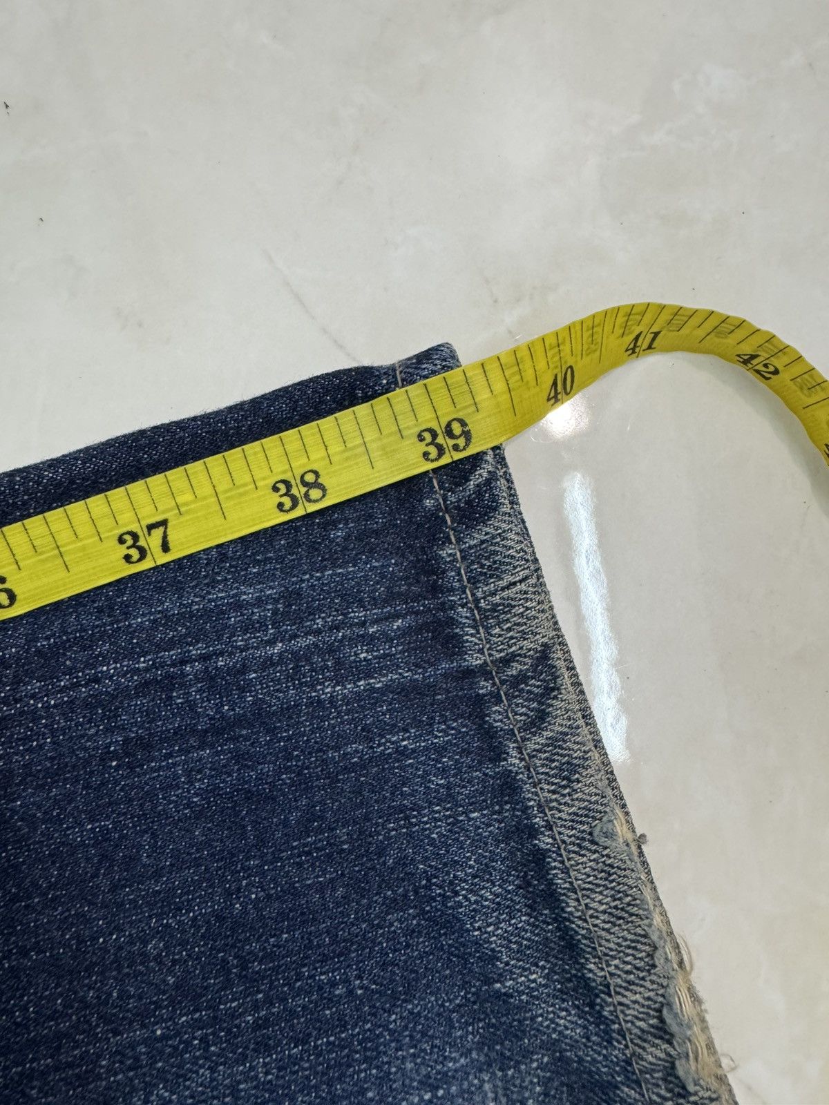 Comme des Garcons Vtg Comme des Garcons Homme Selvedge Jeans AD1999 Size US 32 / EU 48 - 11 Thumbnail