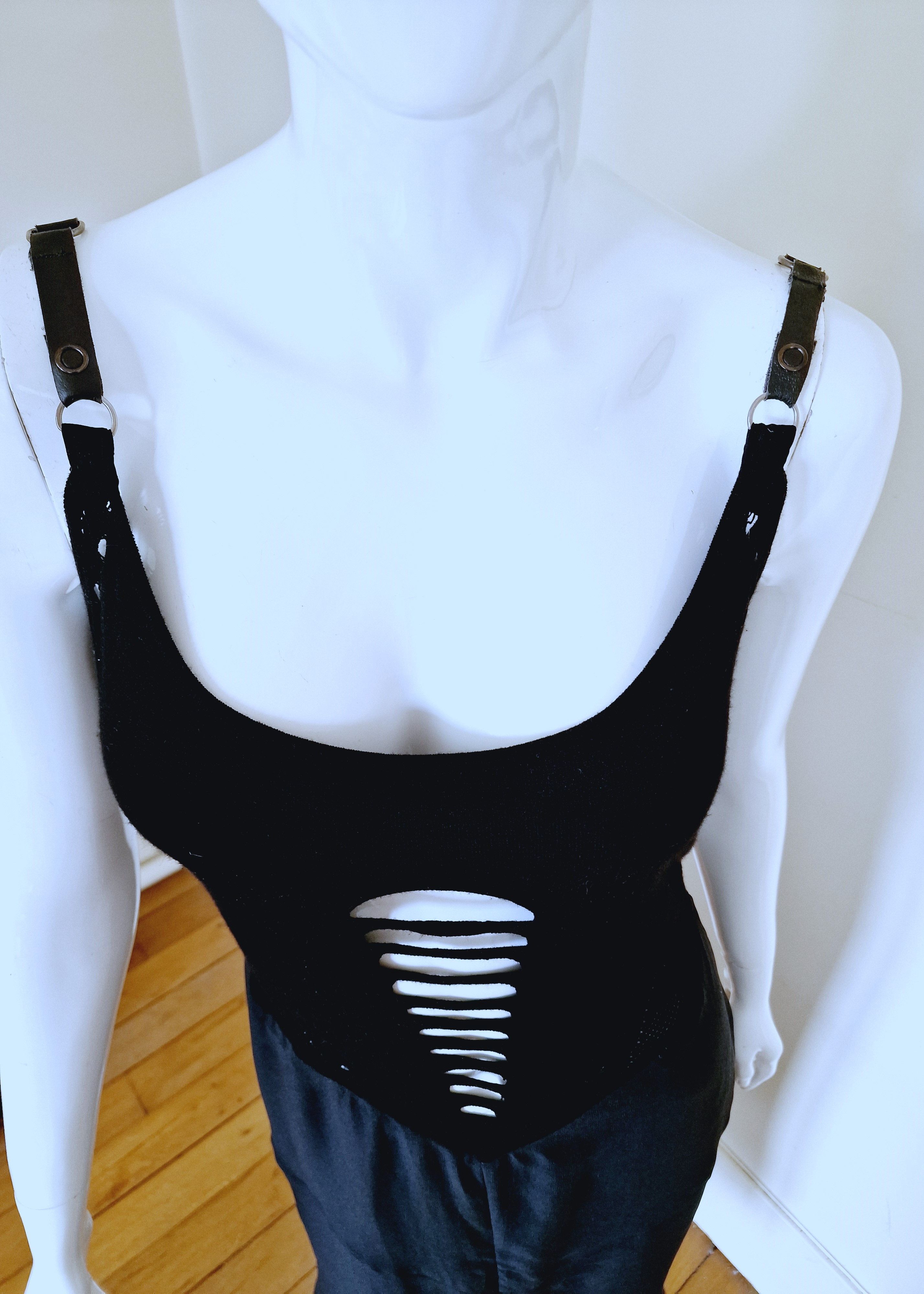 Versace Gianni Versace Cutout Cut Out Net Bondage Medium LargeDress Size M / US 6-8 / IT 42-44 - 11 Thumbnail