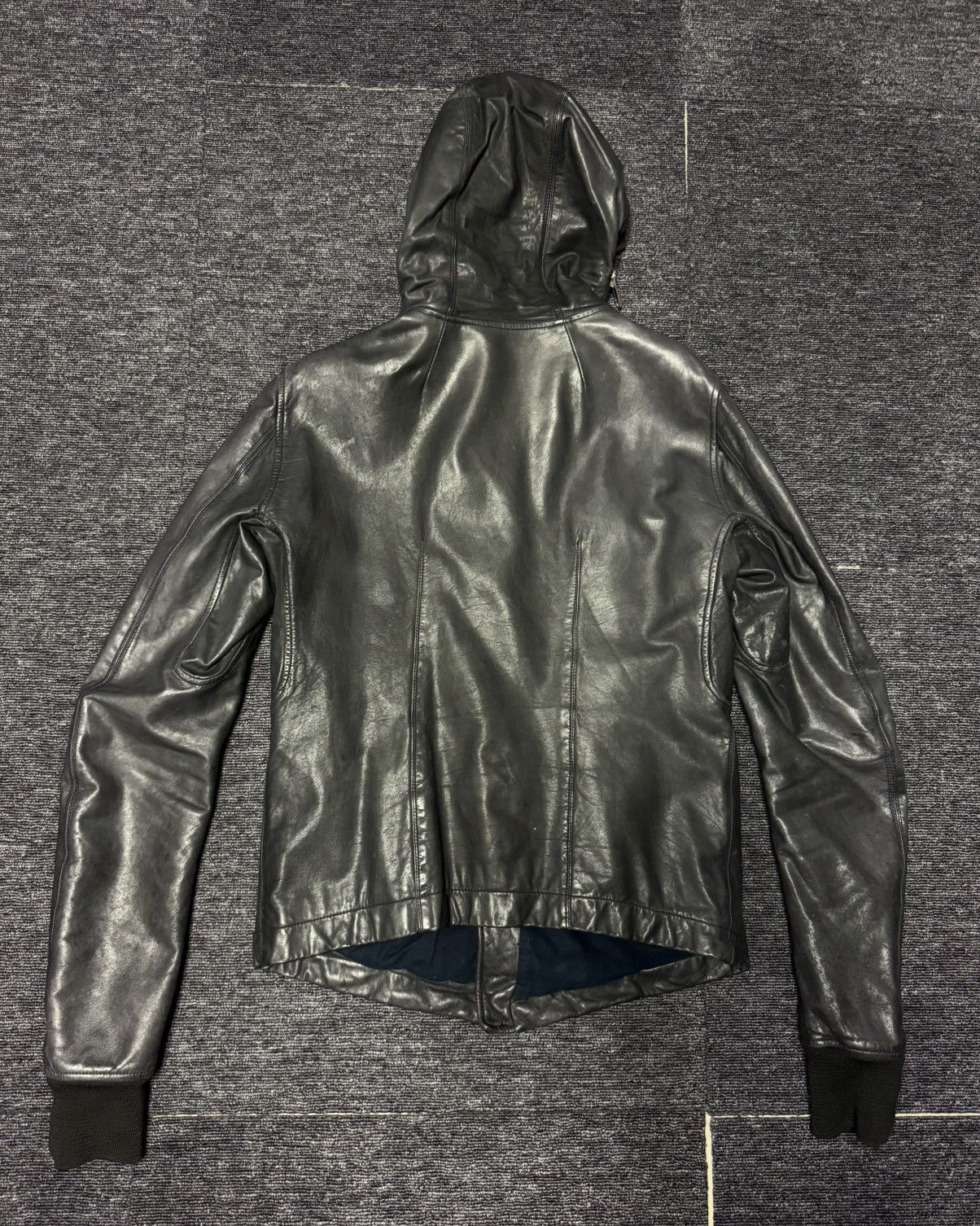 Rick Owens × Rick Owens Drkshdw Rick Owens Calfskin Leather