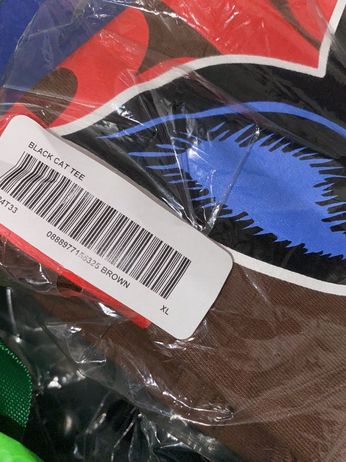 Supreme Supreme Black Cat Tee Size US XL / EU 56 / 4 - 5 Thumbnail