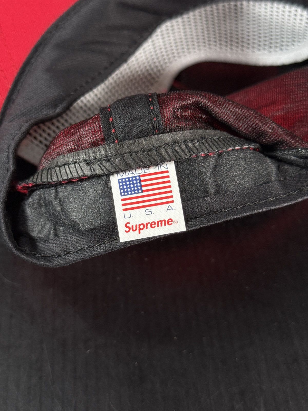Supreme SUPREME SS16 NYLON 5-PANEL RED HAT BRAND NEW Size ONE SIZE - 9 Thumbnail