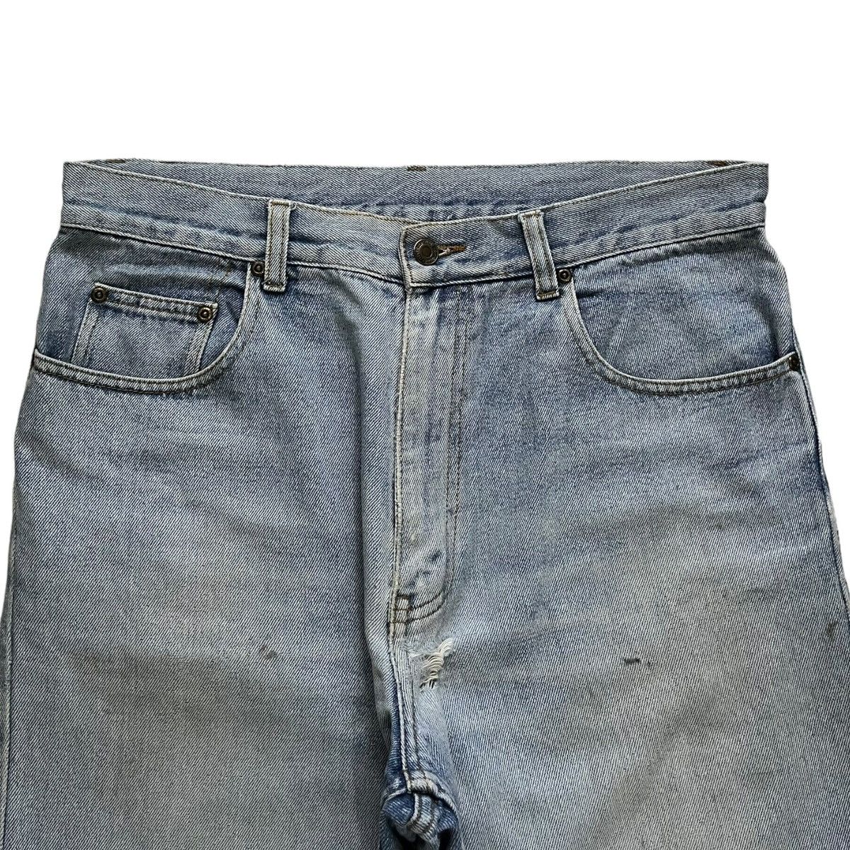 Japanese Brand SALES🔥Vintage Japanese Faded Wash Distressed Baggy Jeans Size US 33 - 4 Thumbnail