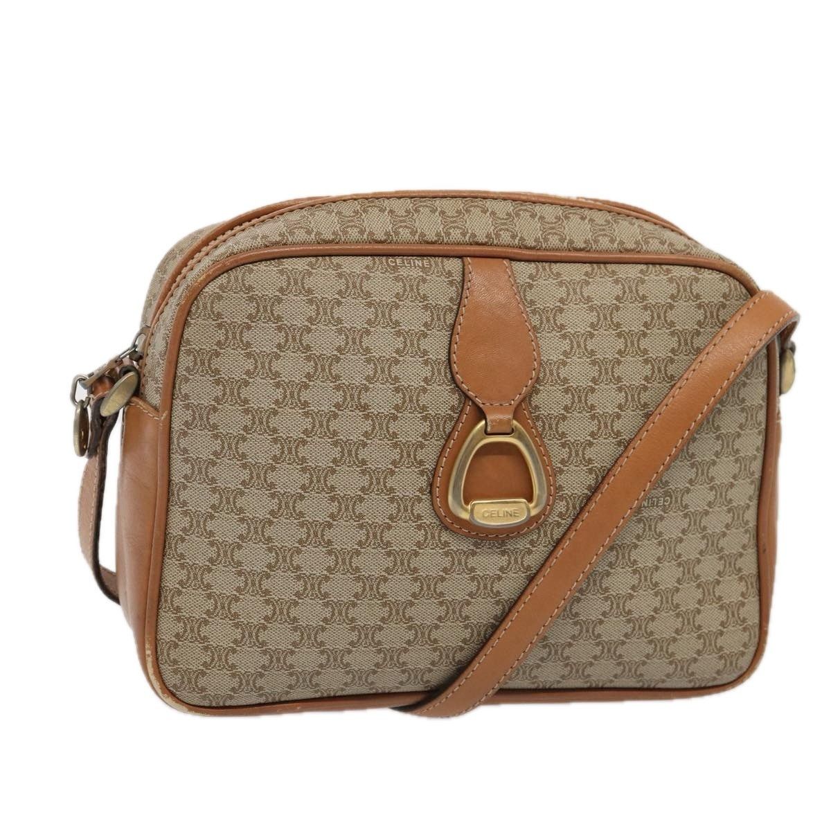 Celine Celine Vintage Macadam Canvas and Leather Size ONE SIZE - 1 Thumbnail