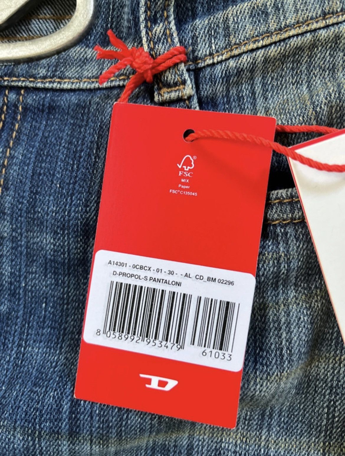 Diesel diesel d-propol 0cbcx Size 38" / US 16 / IT 52 - 5 Thumbnail