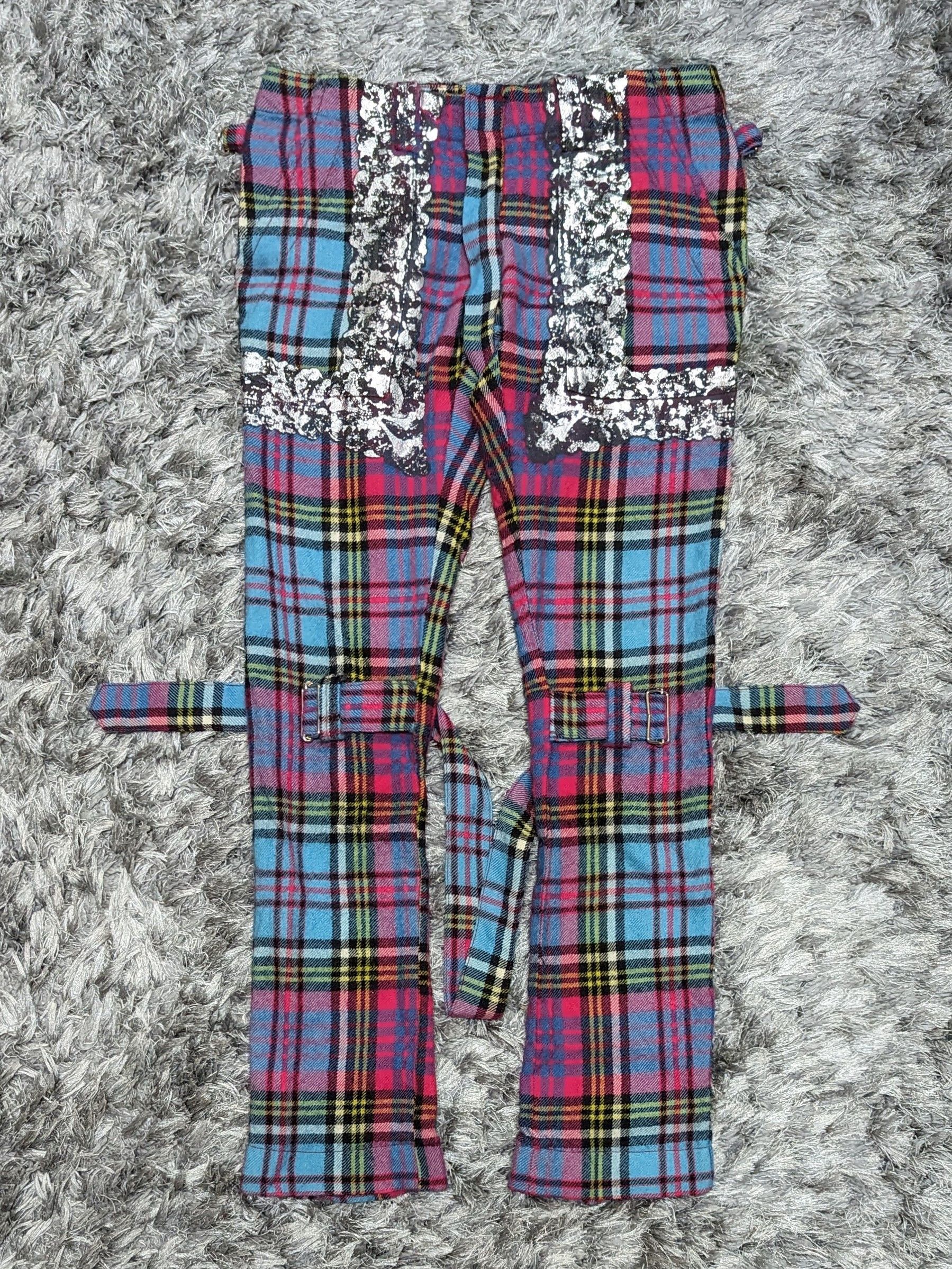 image of Seditionaries Vintage Sexy Dynamite London Bondage Pants Punk Gothic in Mix, Men's (Size 30)