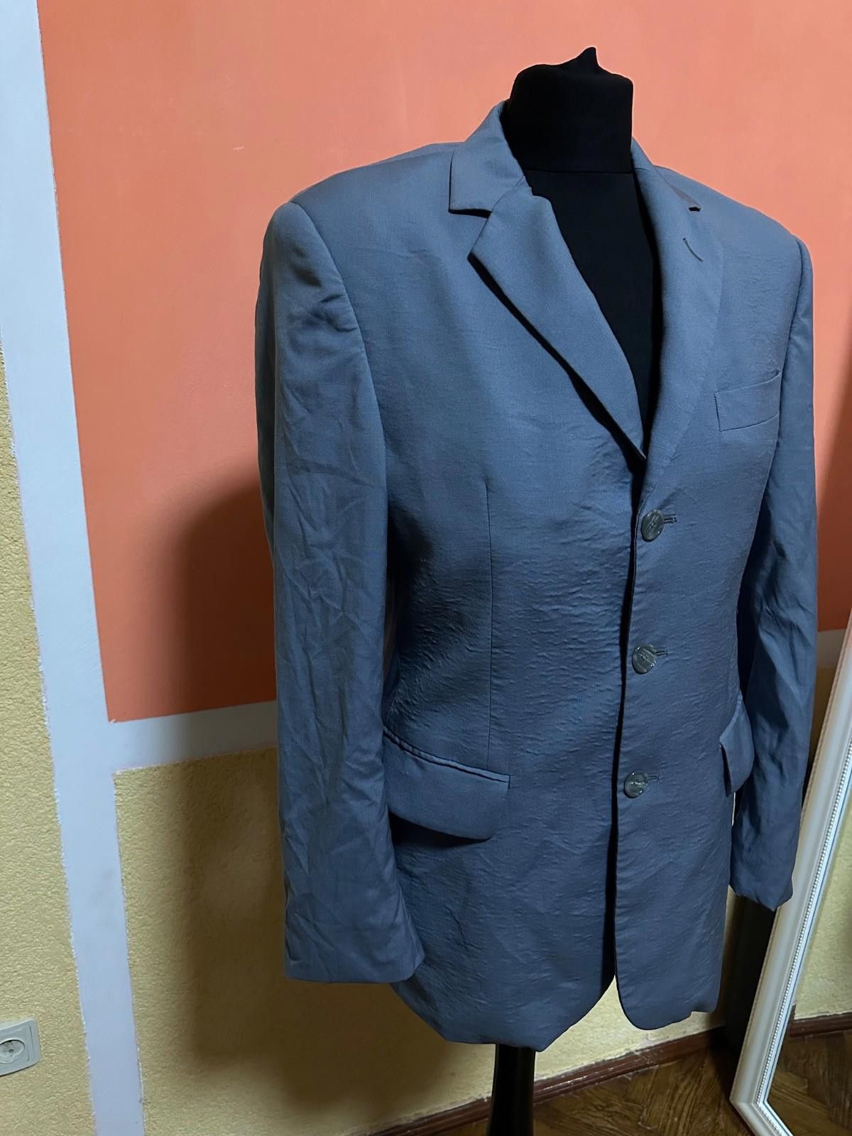 Dolce & Gabbana Dolce & Gabbana Charcoal Black Gray Suit Jacket Blazer Italy Size 48R - 2 Thumbnail
