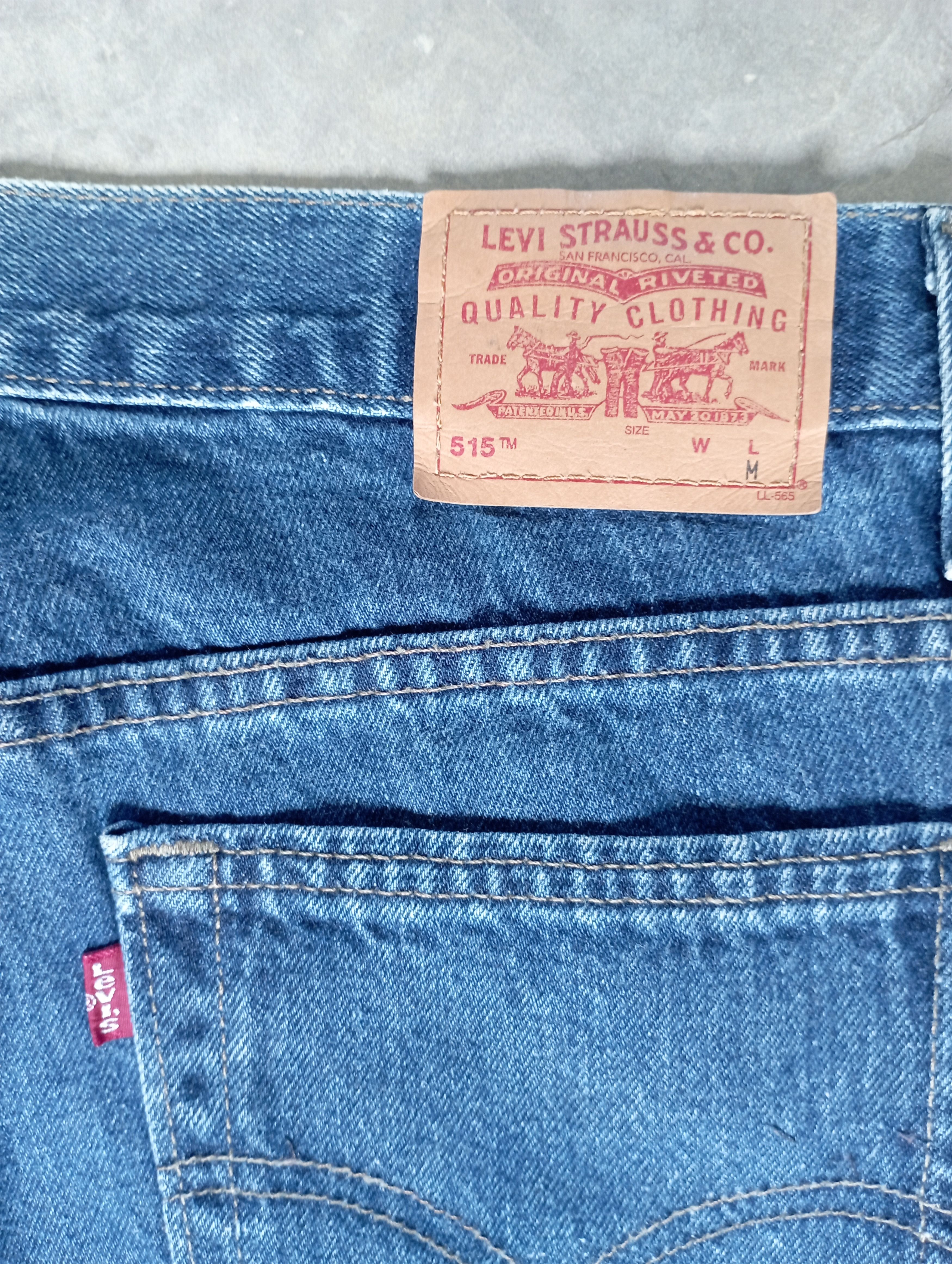 Levi's Flare Jeans Vintage Made In USA Levi's 515 BootCut Jeans Size US 31 - 17 Thumbnail