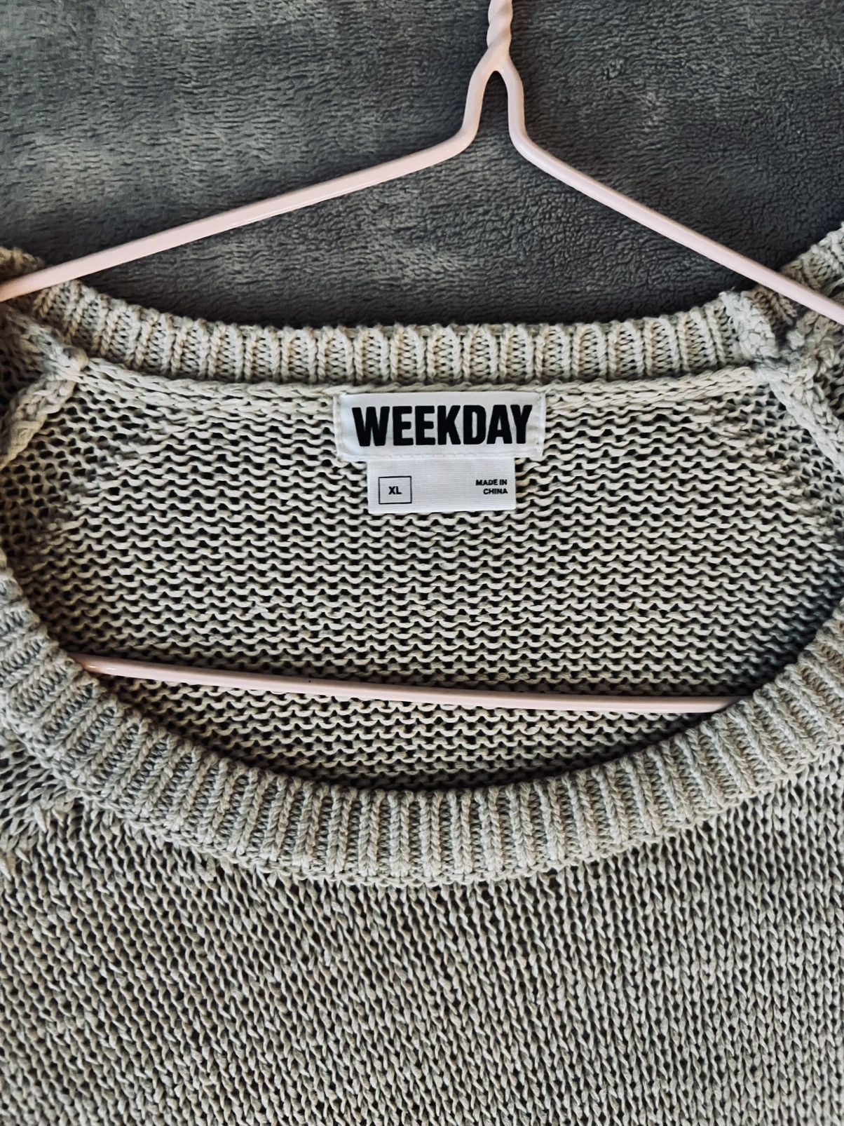 Weekday Weekday Oversized Boxy Sweater Size US L / EU 52-54 / 3 - 3 Thumbnail