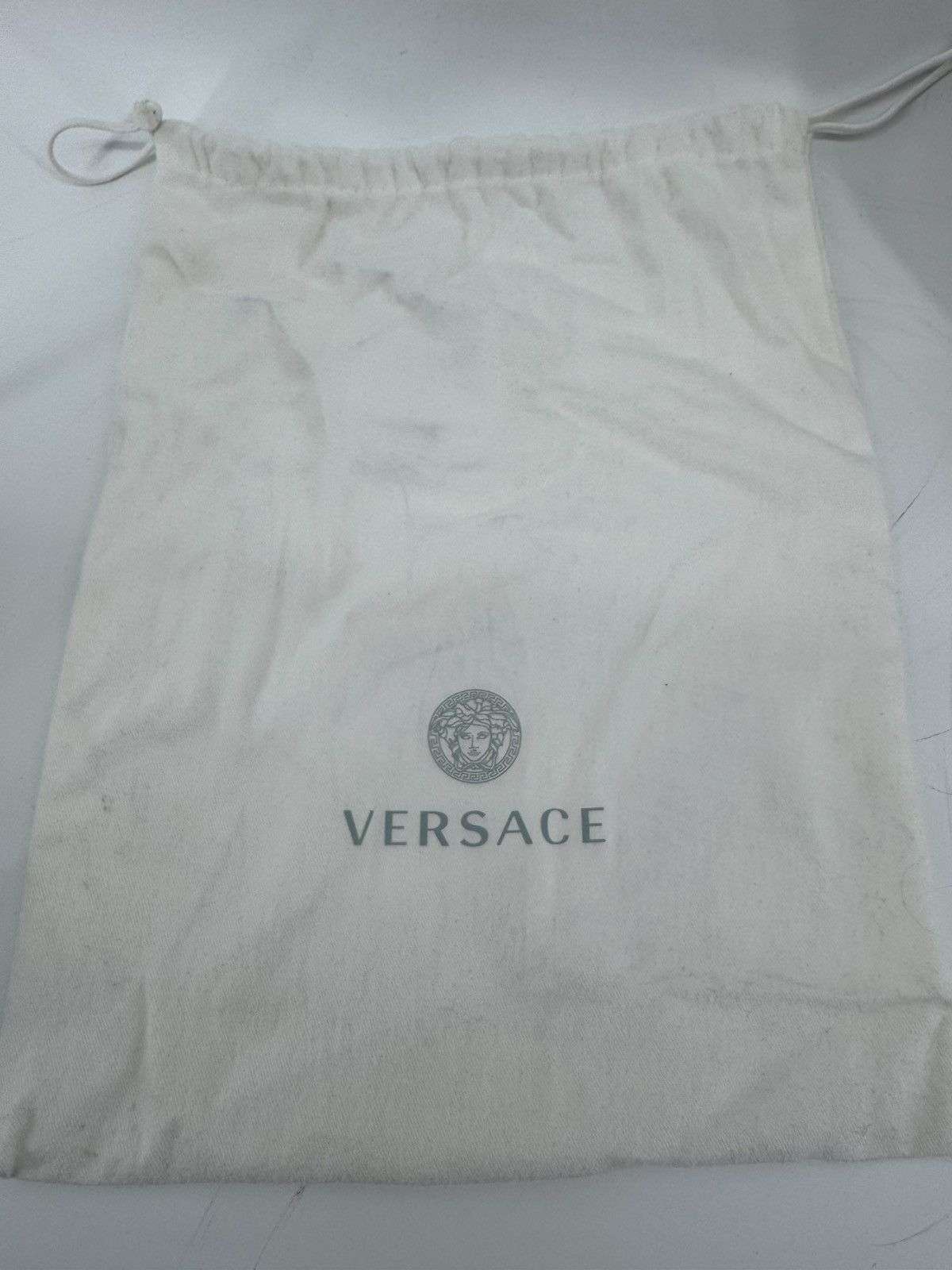 Versace Versace White Leather Icon Medusa Pointed Toe Pumps Size 38 Size US 8 / IT 38 - 11 Thumbnail