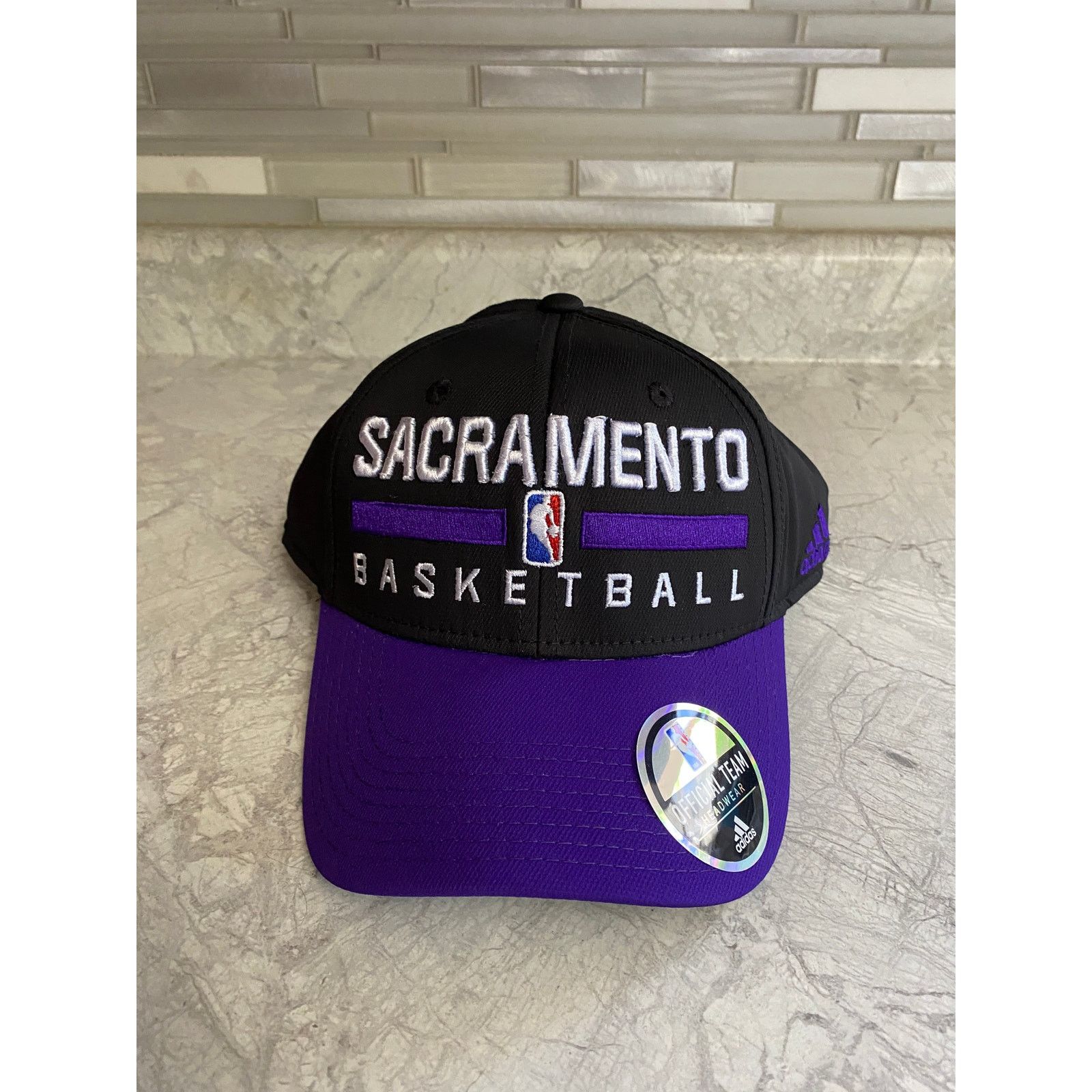 Adidas New Sacramento Kings Adidas NBA Snapback Hat Size ONE SIZE - 2 Thumbnail