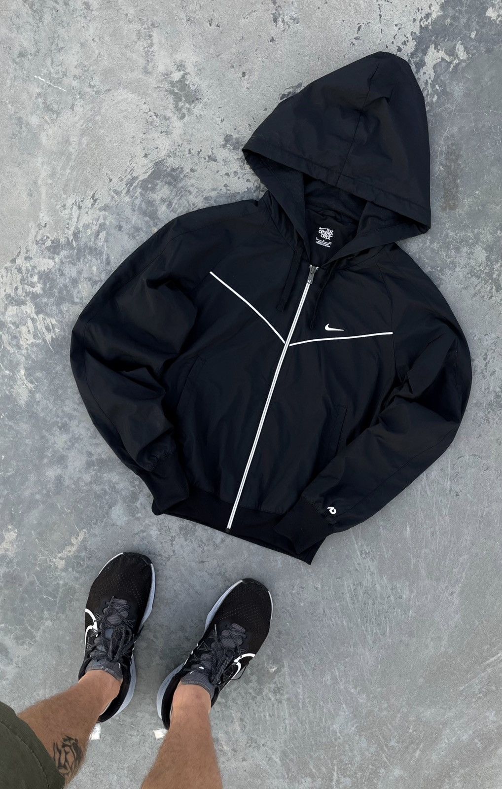 Vintage NIKE VINTAGE NYLON TRACK JACKET Y2k BOMBER WINDBREAKER Sk8💫 Size S / US 4 / IT 40 - 1 Thumbnail