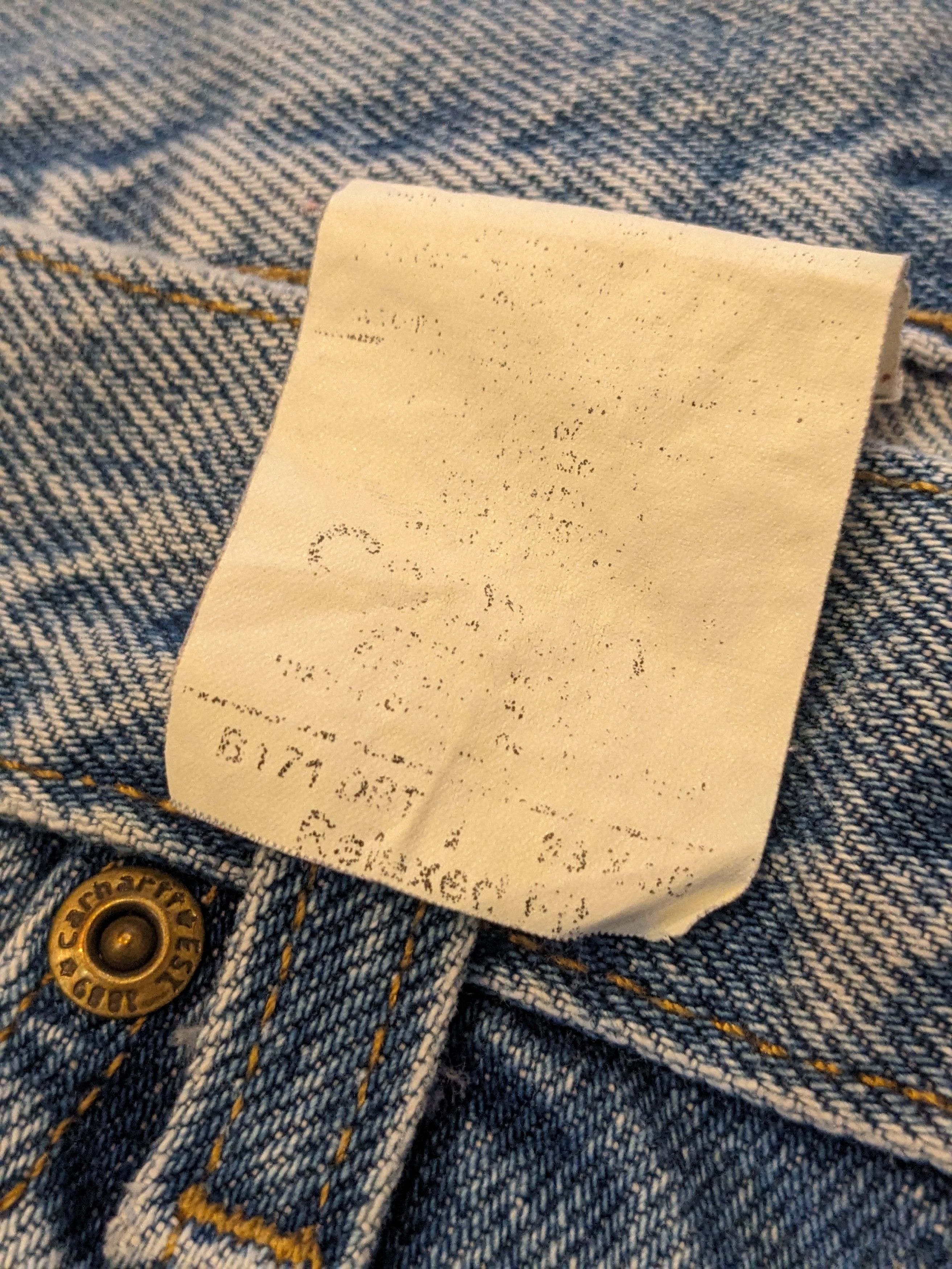 Carhartt Vintage Carhartt 33x30 Relaxed Fit Blue Denim Jeans Size US 33 - 6 Thumbnail