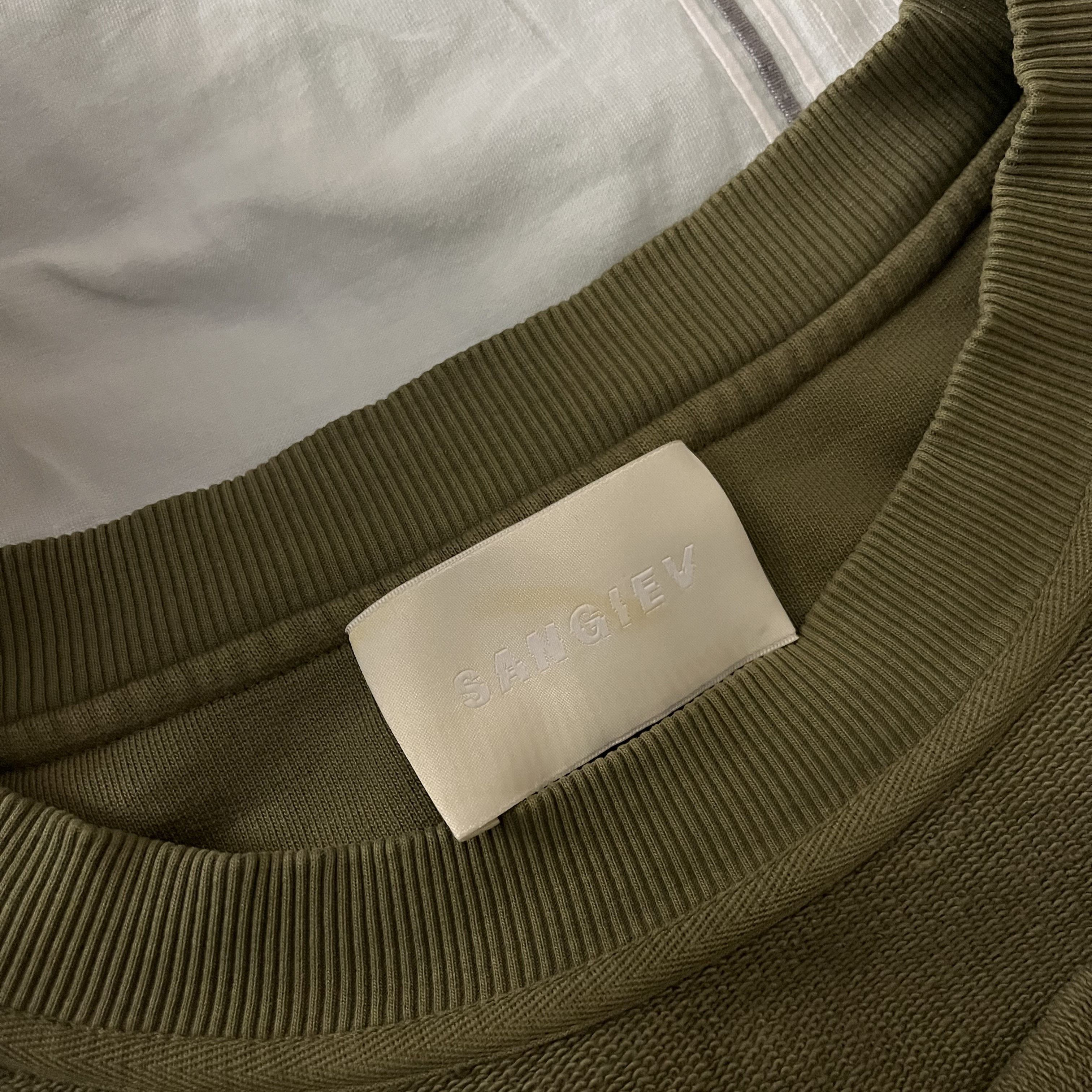 Sangiev Cropped Sweatshirt - Reversible Pillars Size US L / EU 52-54 / 3 - 3 Thumbnail