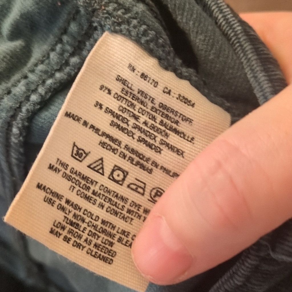 Anthropologie Pilcro And The Letterpress By Anthro Serif Teal Cord Size 28 Size 28" / US 6 / IT 42 - 6 Thumbnail