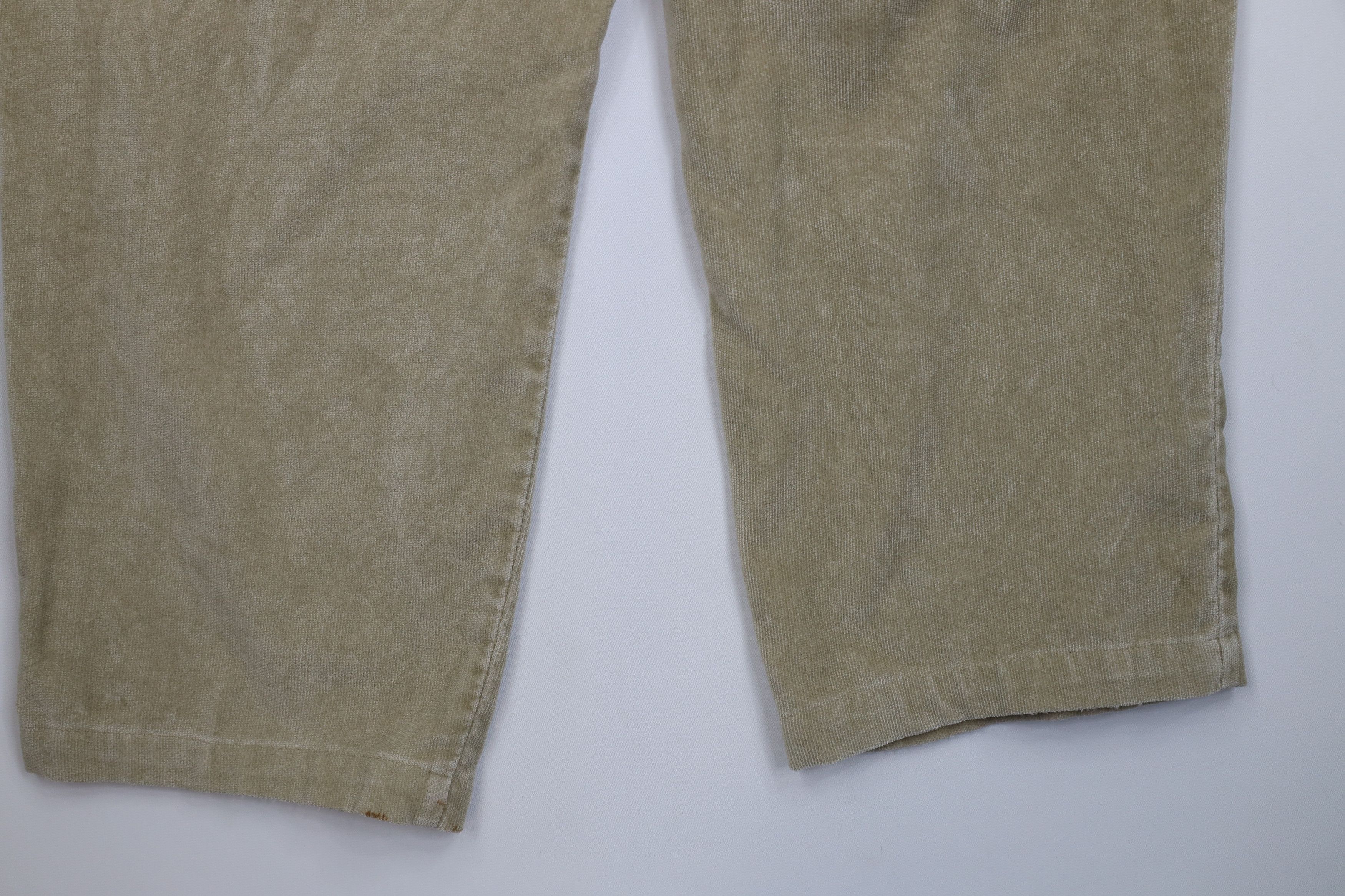 Tommy Hilfiger Vintage 90s Tommy Hilfiger Wide Leg Corduroy Chino Pants Size US 36 / EU 52 - 14 Thumbnail