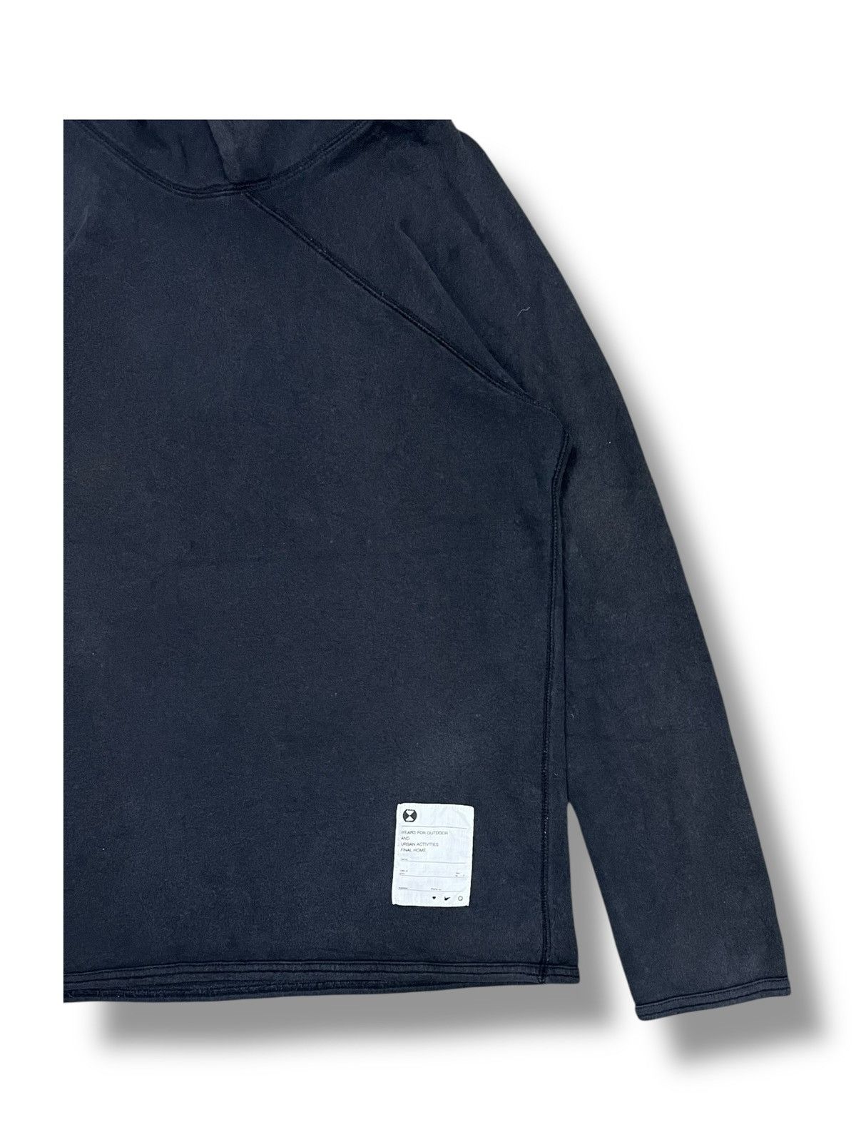 Final Home FINAL HOME Tactical Hooded Pullover – Black (Made in Japan) Size US M / EU 48-50 / 2 - 4 Thumbnail
