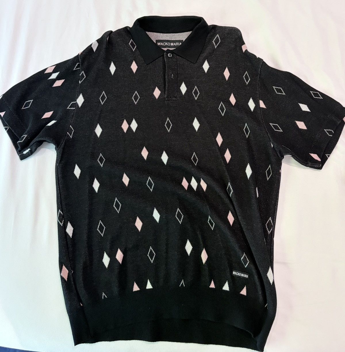 Wacko Maria Wacko Maria Guilty Parties Chainstitch 3/4 Polo Shirt