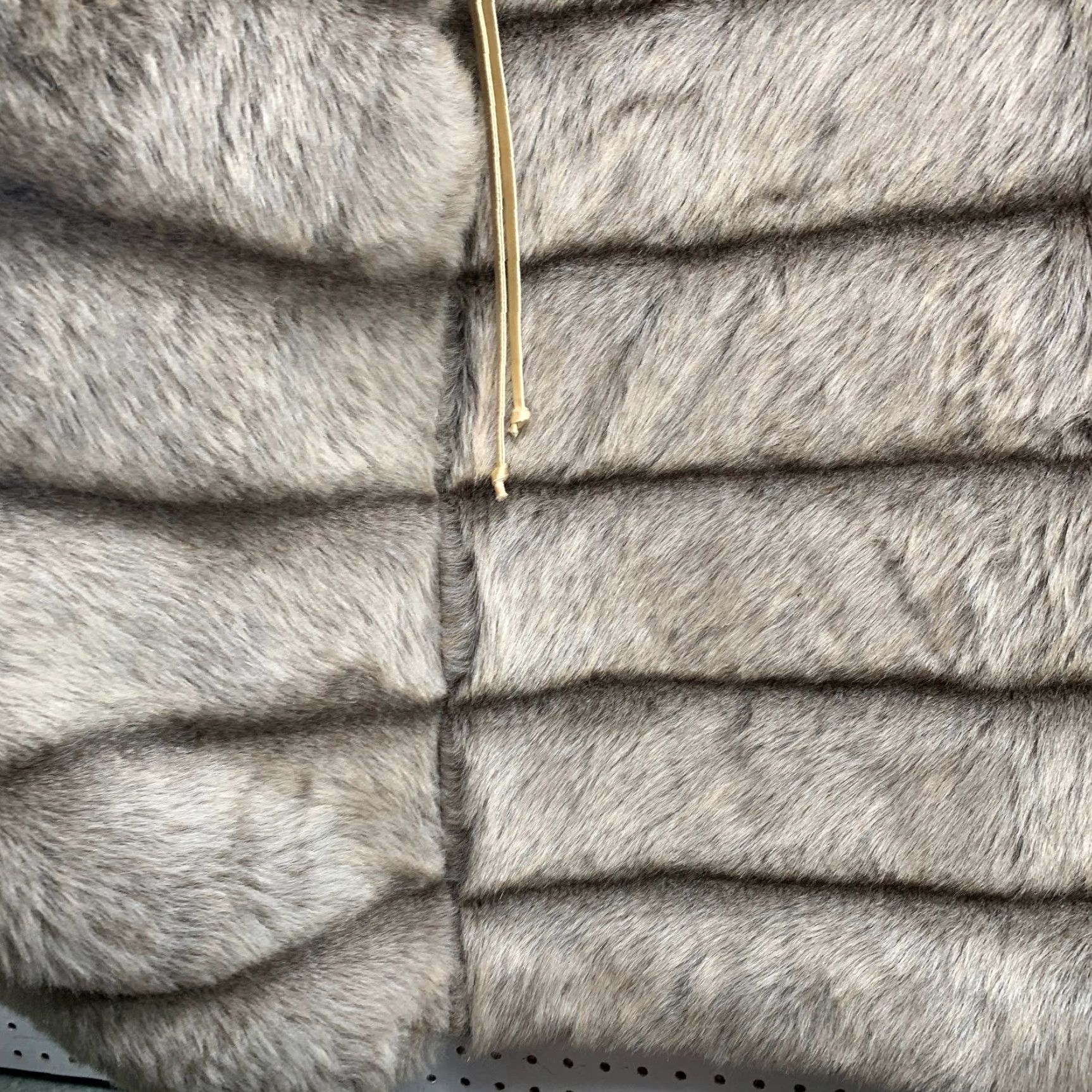 Vintage VINTAGE Montgomery Ward Trench Coat Womens Large Beige Faux Fur Penny Lane Coat Size L / US 10 / IT 46 - 6 Thumbnail