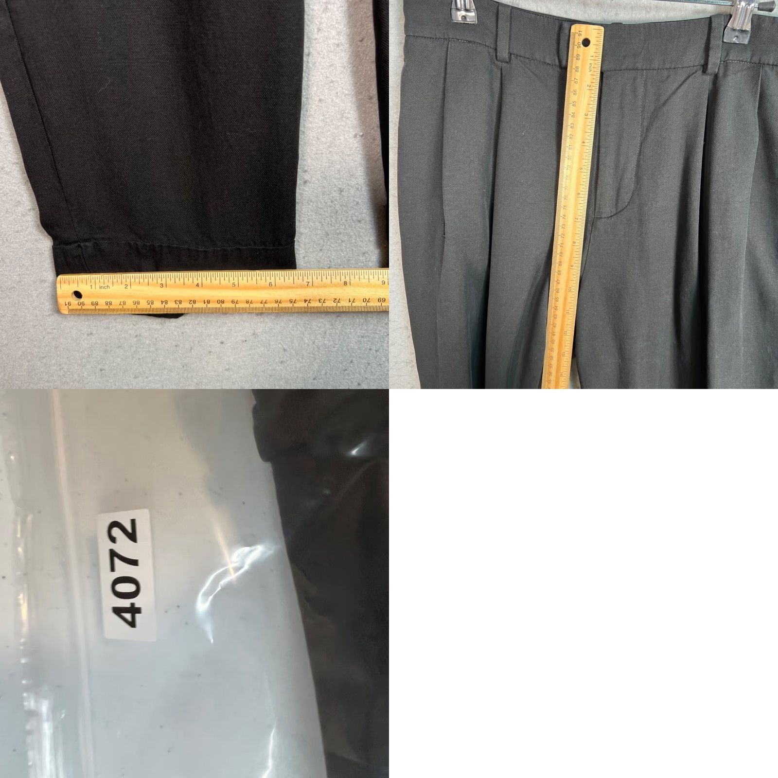 Everlane Everlane Dress Pants Womens Tapered Leg Lyocell Black Size 4 Size 27" / US 4 / IT 40 - 8 Thumbnail