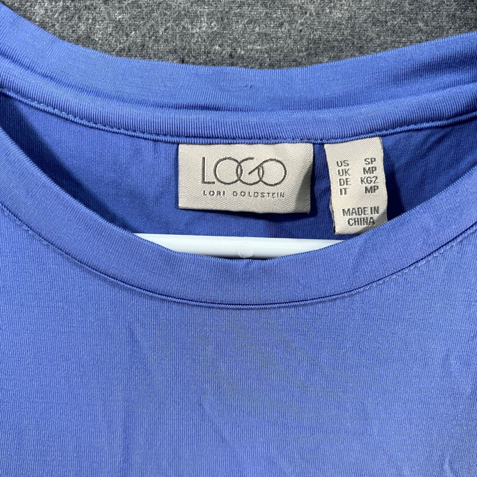 Other LOGO by Lori Goldstein Dress with Tie-Dye Hem Gemstone Size S / US 4 / IT 40 - 3 Thumbnail