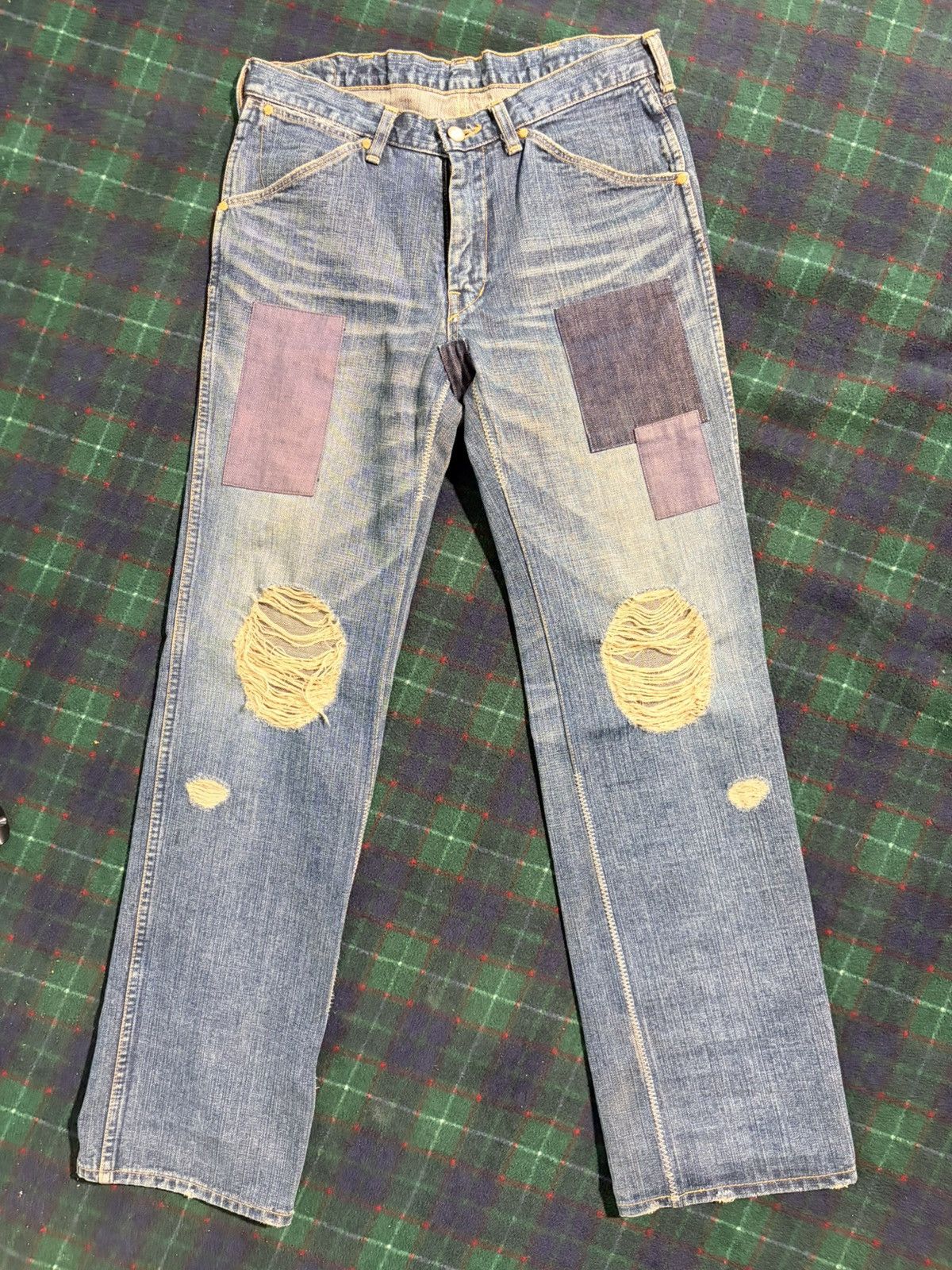 Number (N)ine Number nine patchwork denim | Grailed
