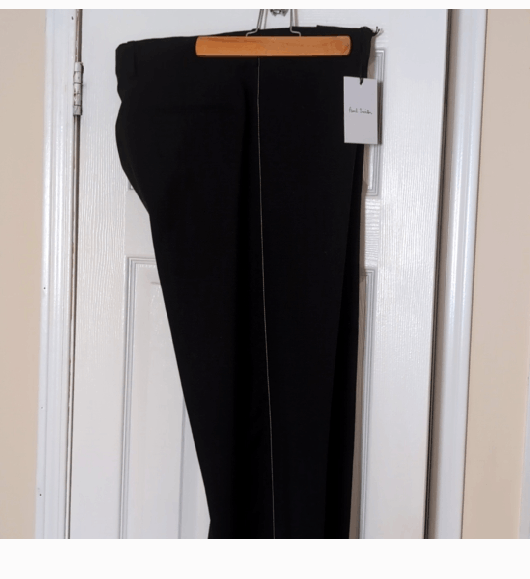 Paul Smith Paul Smith Flat front wide pants Size 34R - 1 Thumbnail