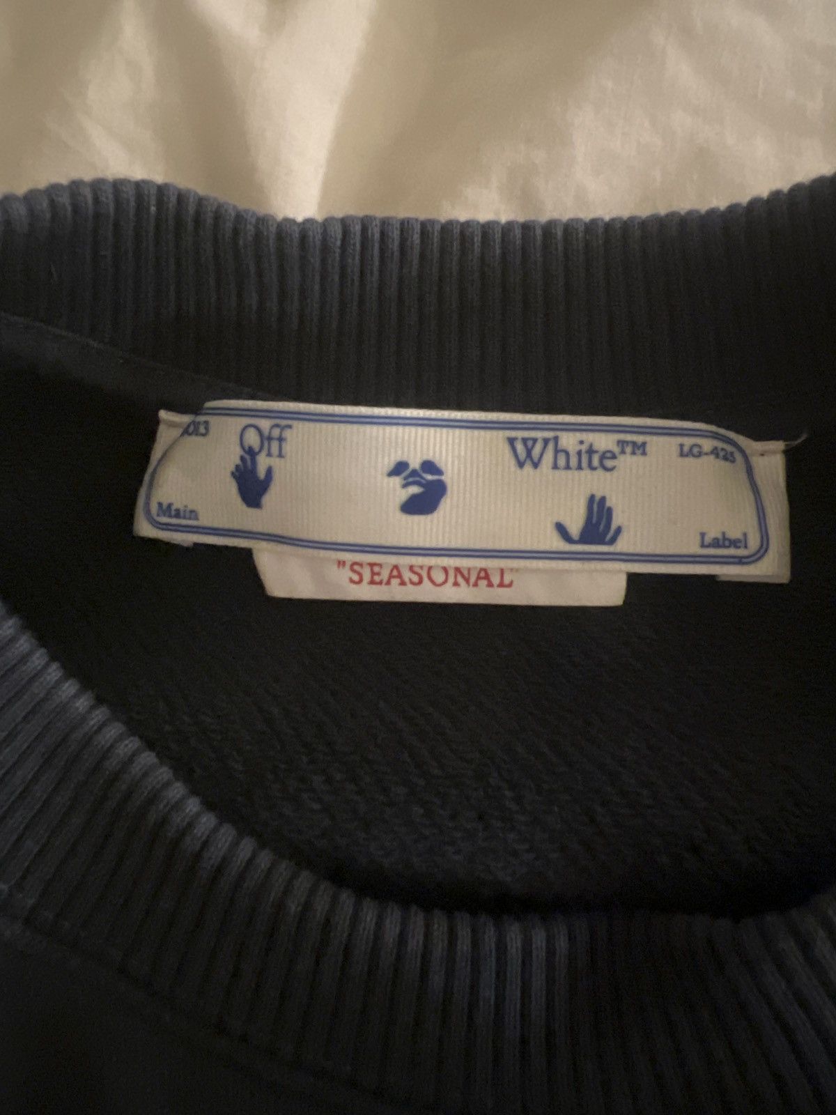 Off-White Off-white crewneck Size US L / EU 52-54 / 3 - 2 Thumbnail