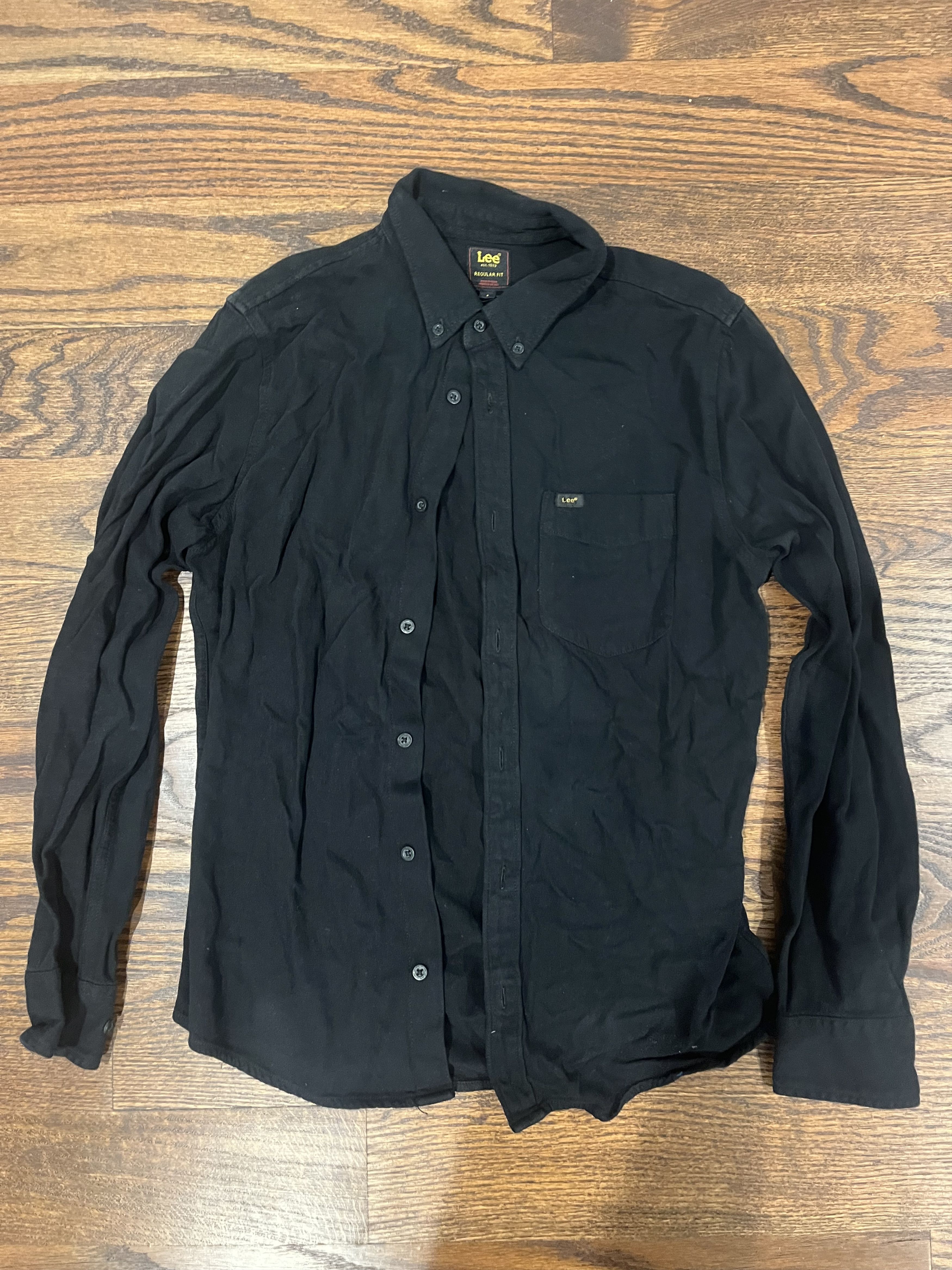 Lee × Vintage Lee Vintage Button Down Black Size US S / EU 44-46 / 1 - 1 Thumbnail
