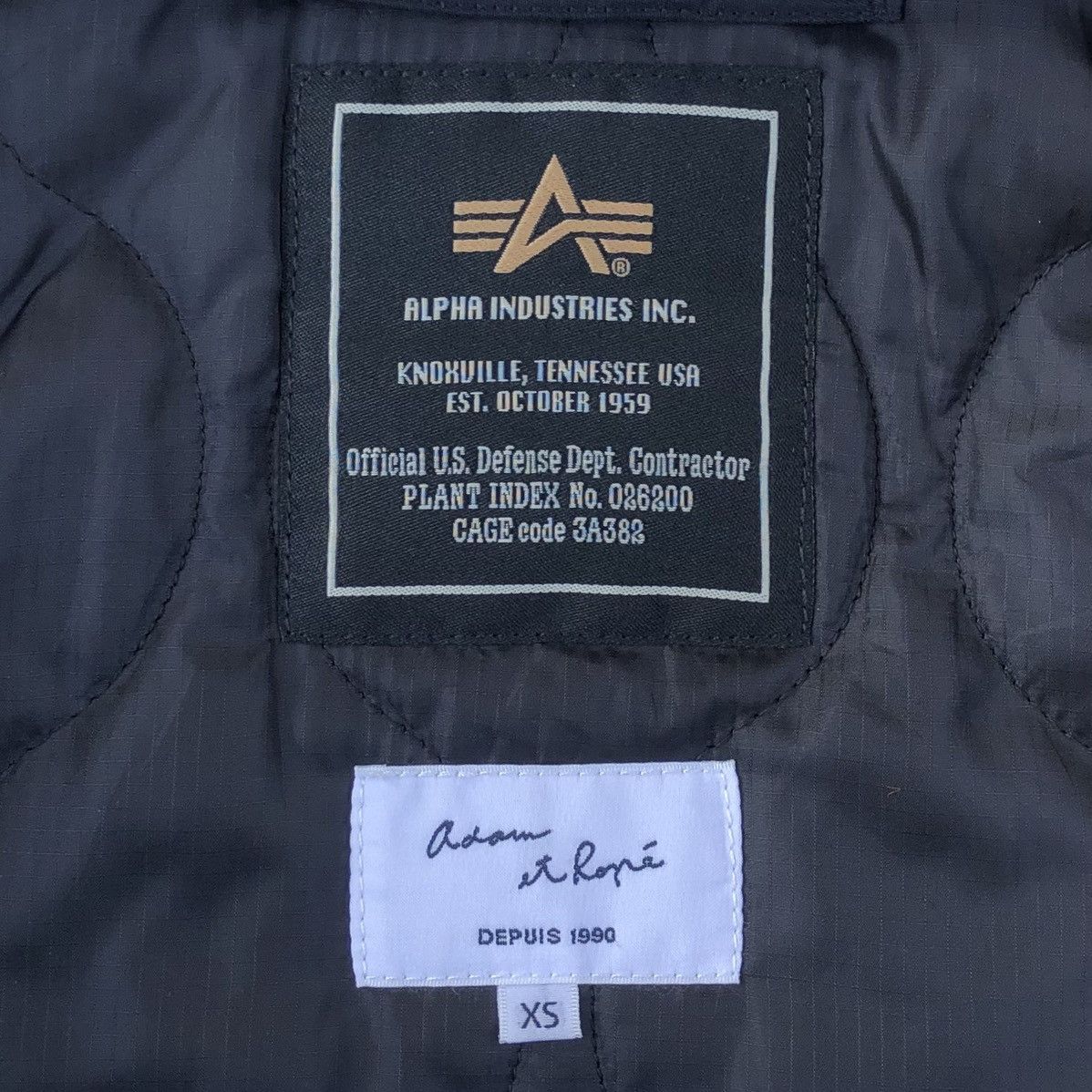 Alpha Industries Alpha Industries x Adam et Rope' Ma-1 Bomber Jacket Size XS / US 0-2 / IT 36-38 - 14 Thumbnail