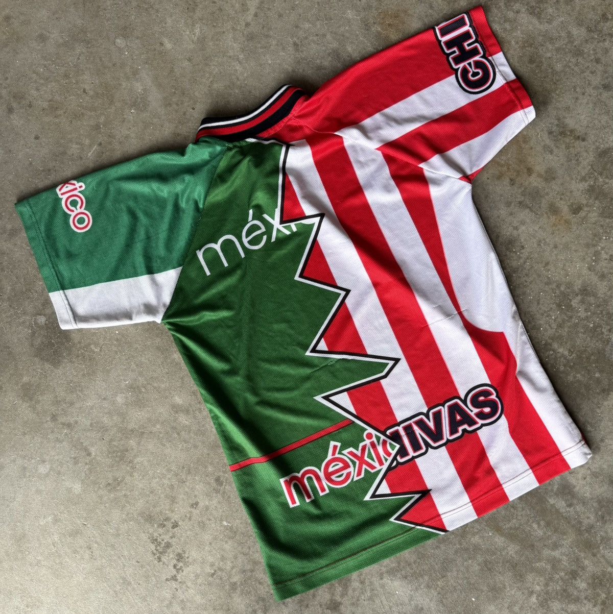 Adidas × Vintage Chivas x Mexico Soccer Jersey Size Medium Size US M / EU 48-50 / 2 - 4 Thumbnail